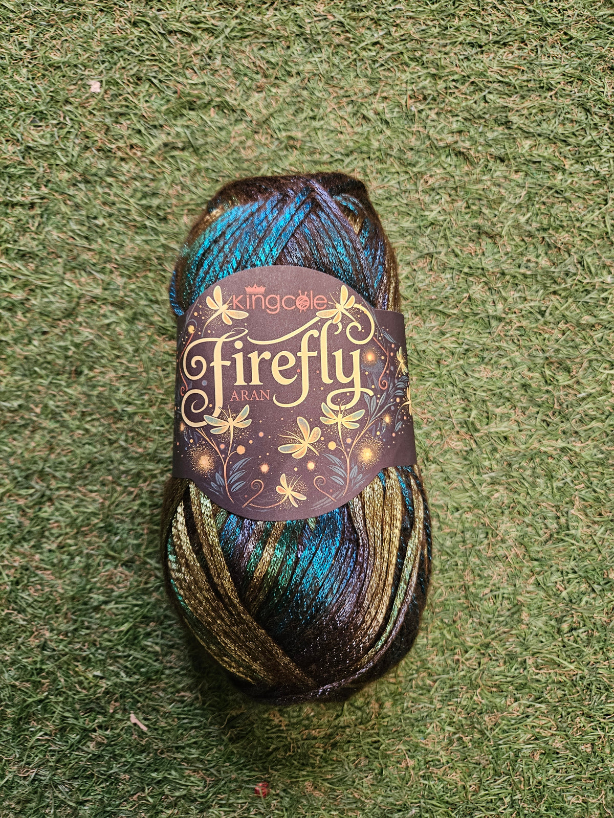 King Cole Firefly Aran - Emperor Moth (100g)