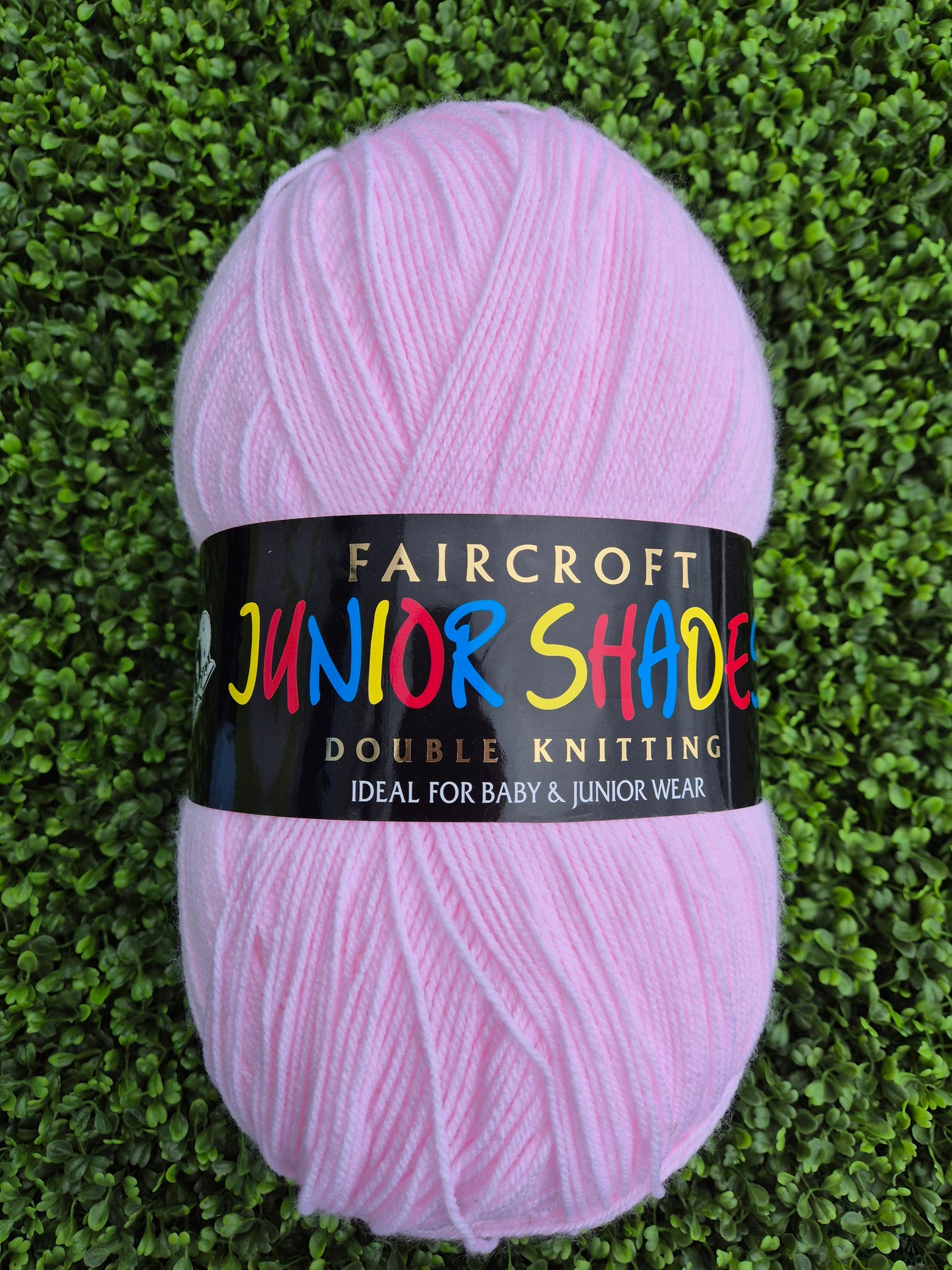 Woolcraft Junior Shades Double knit Large 500g Ball Shade 769 Pink Dyelot 2306086