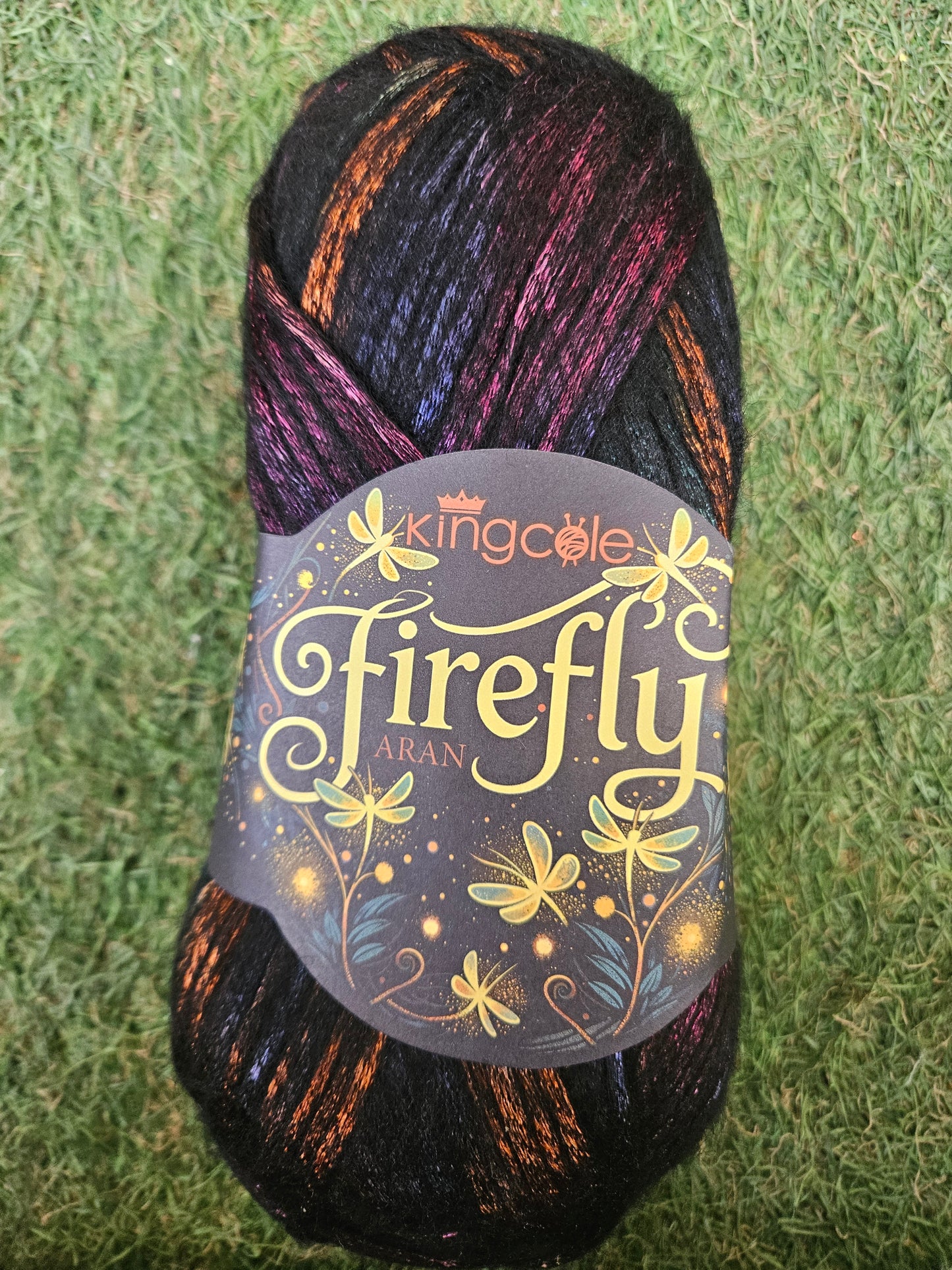 King Cole Firefly Aran 100g Ball (Glow Worm)