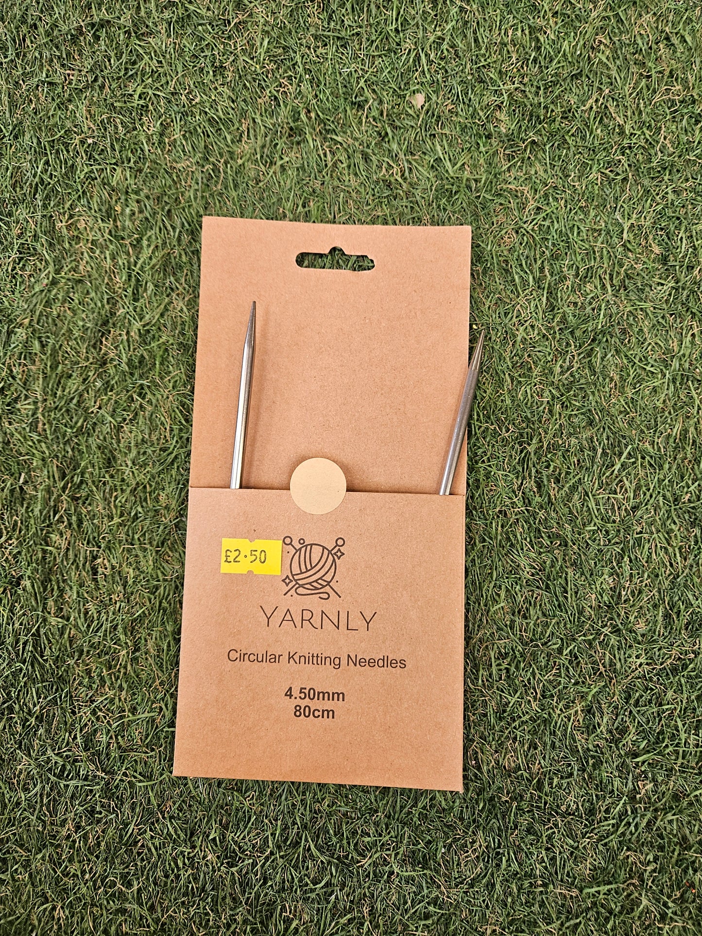 Yarnly Circular Knitting Needles 4.5mm, 80cm