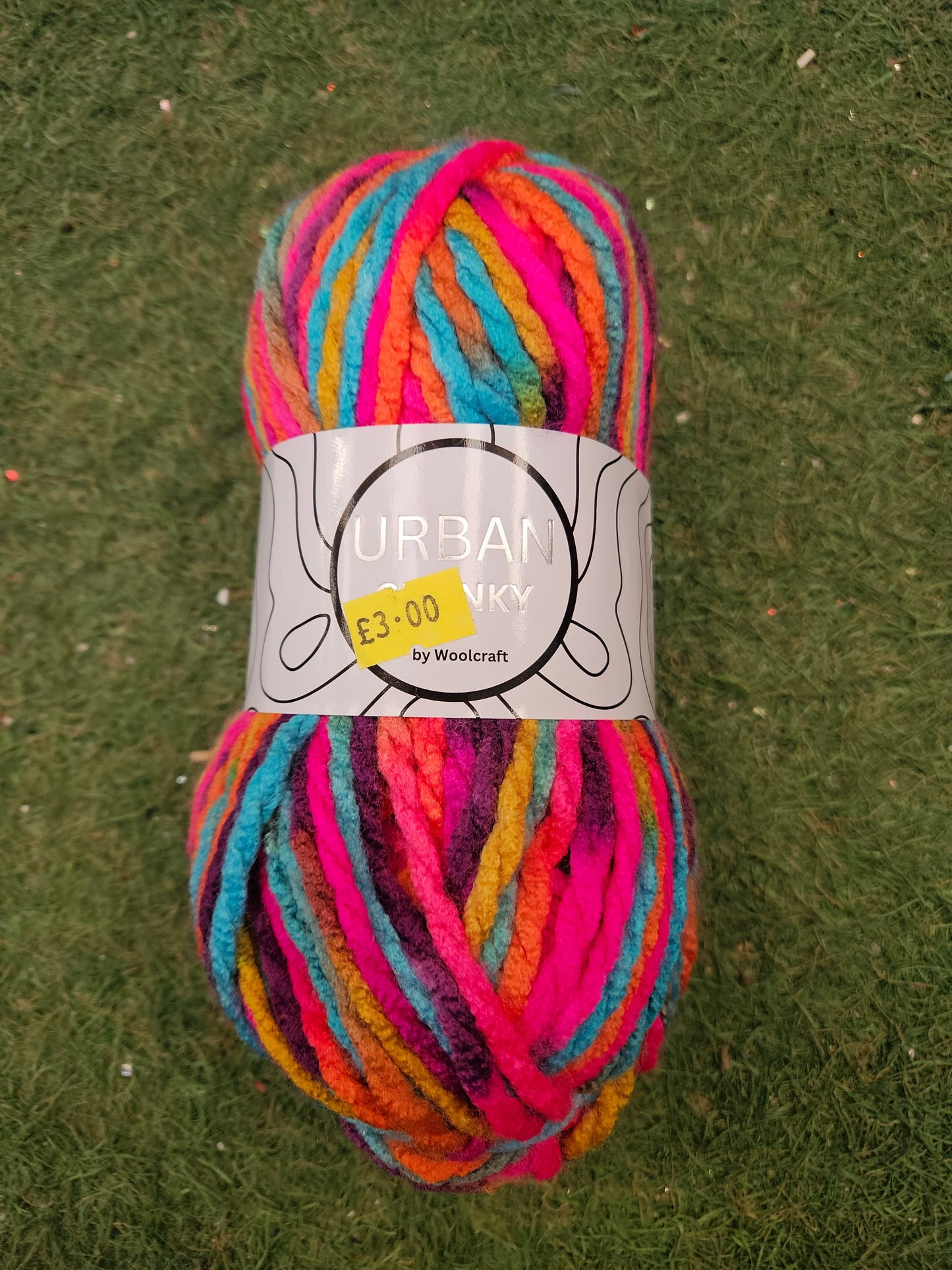 Woolcraft Urban Chunky Wool 100g, Peacock Shade 02