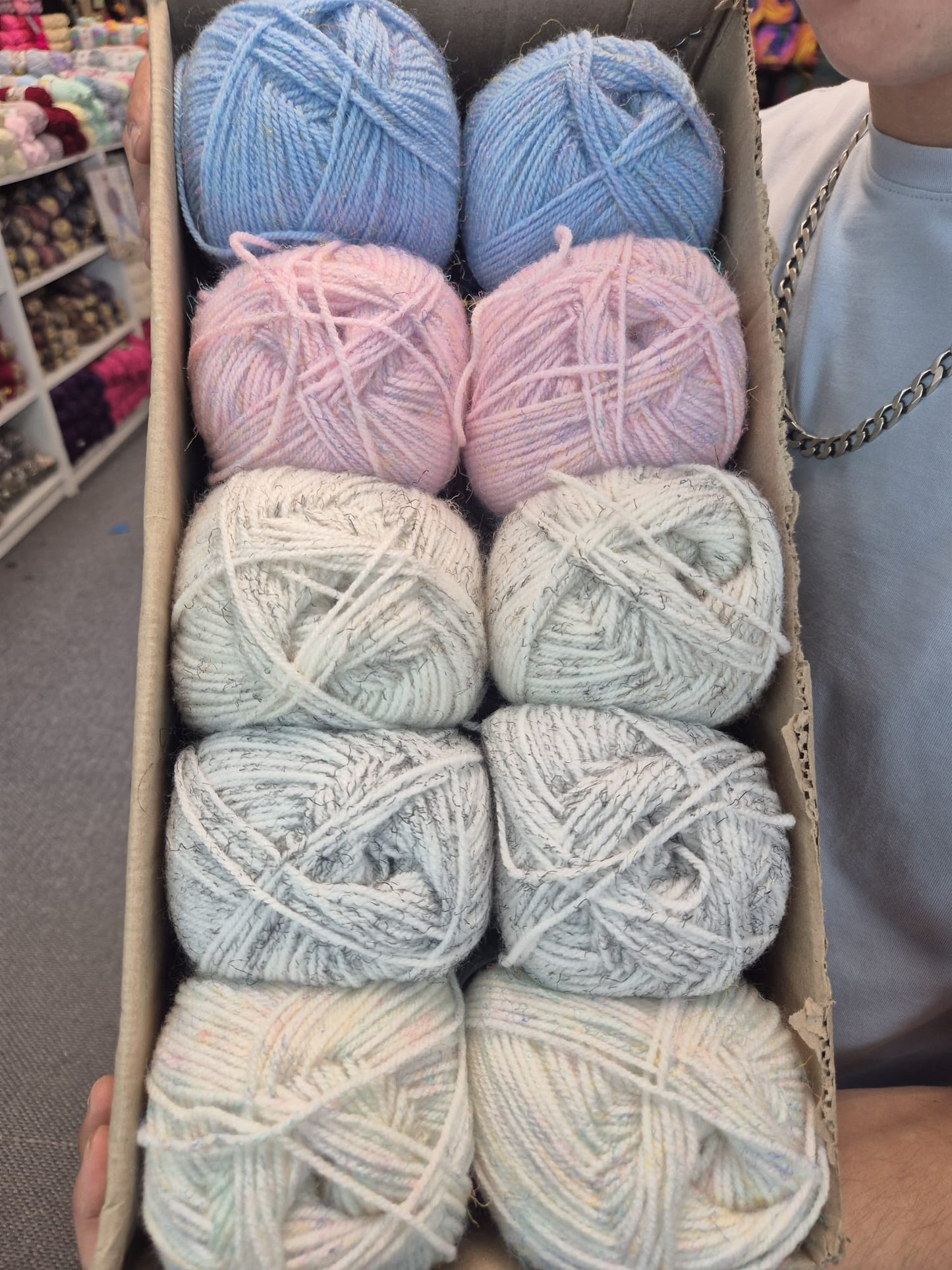Woolcraft New Fashion Double Knit Selection Box (Tweed) - DELIVERY INCLUDED!