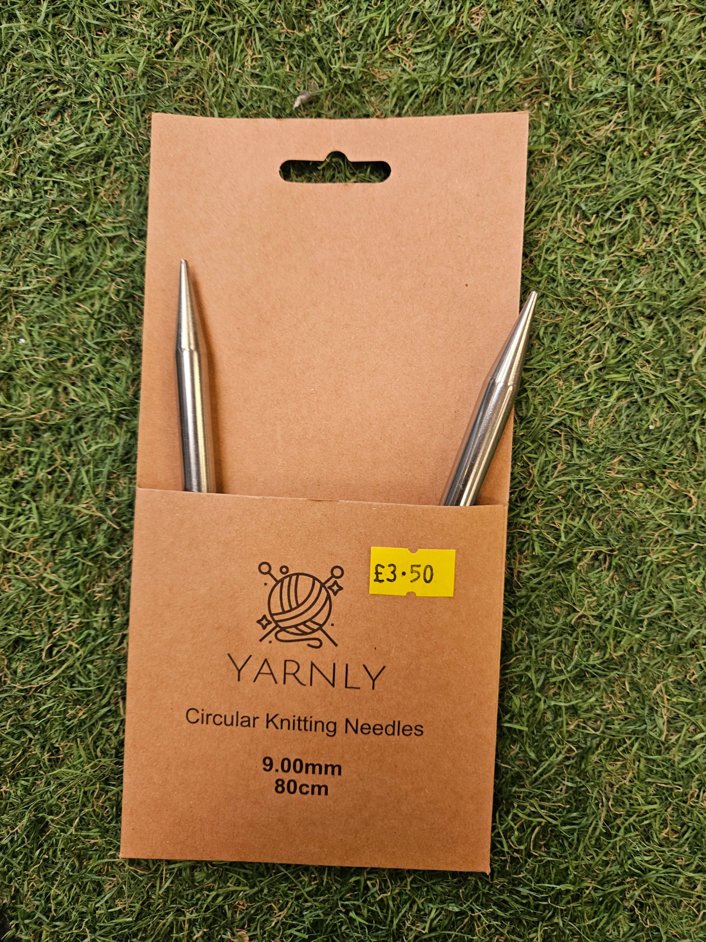 Yarnly Circular Knitting Needles 9mm, 80cm