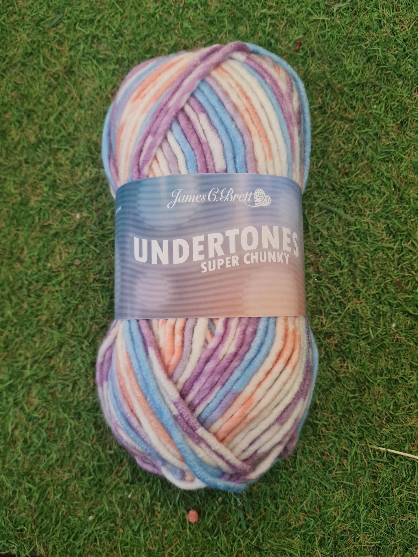 James C Brett Undertones Super Chunky Wool 100g - UT05 Spring Sun