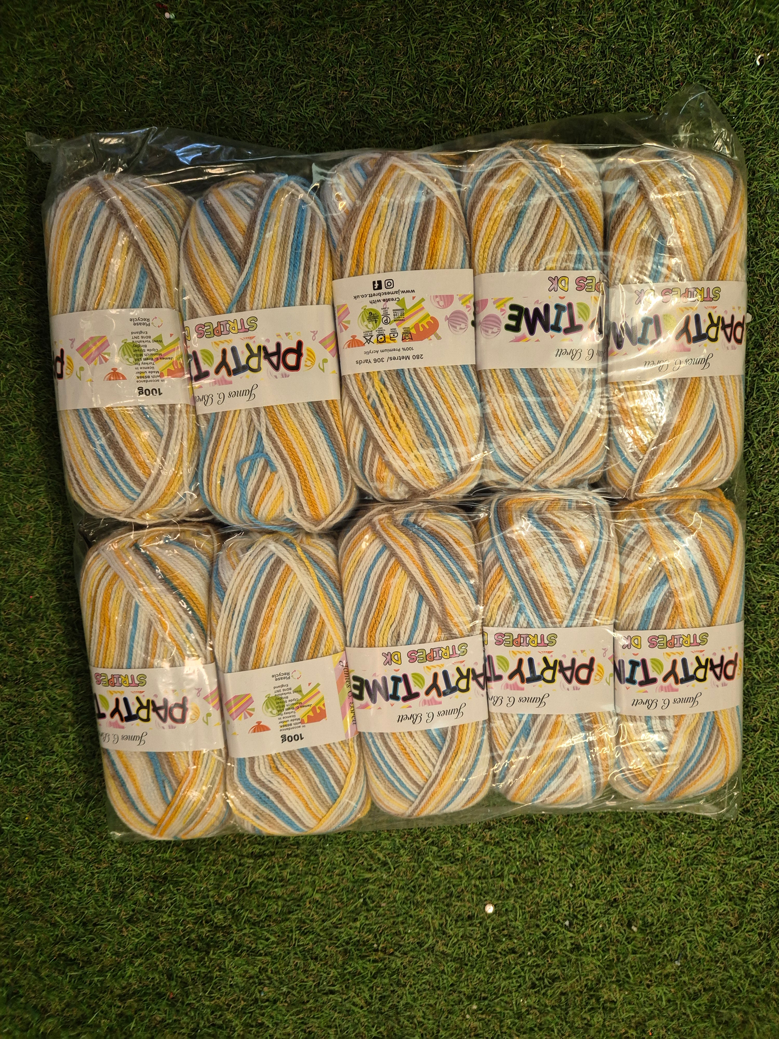 Bulk Sale Party Time Stripes FREE DELIVERY pts02