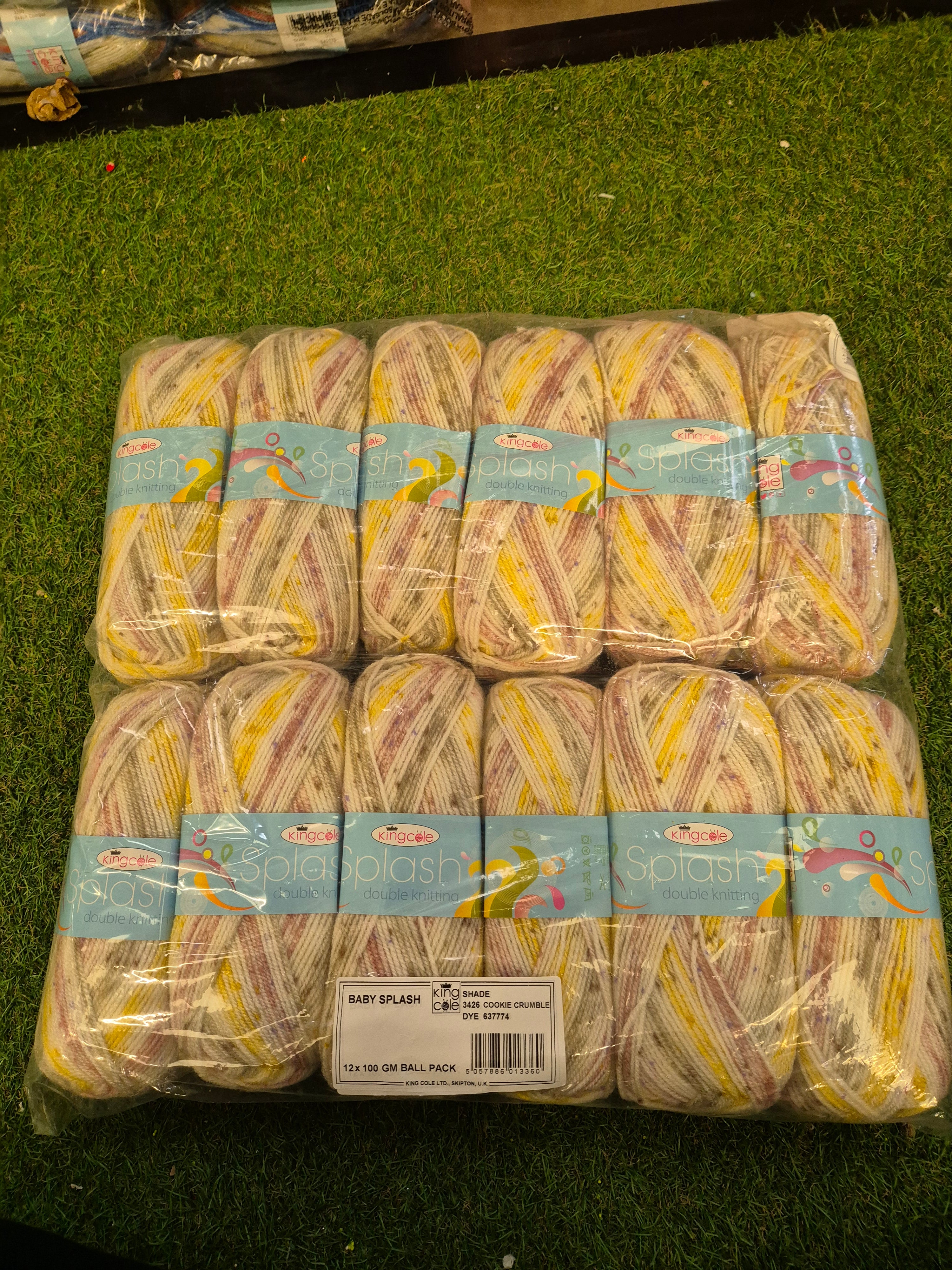 Clearance Bag - King Cole splash DK 1.2kg cookie crumble