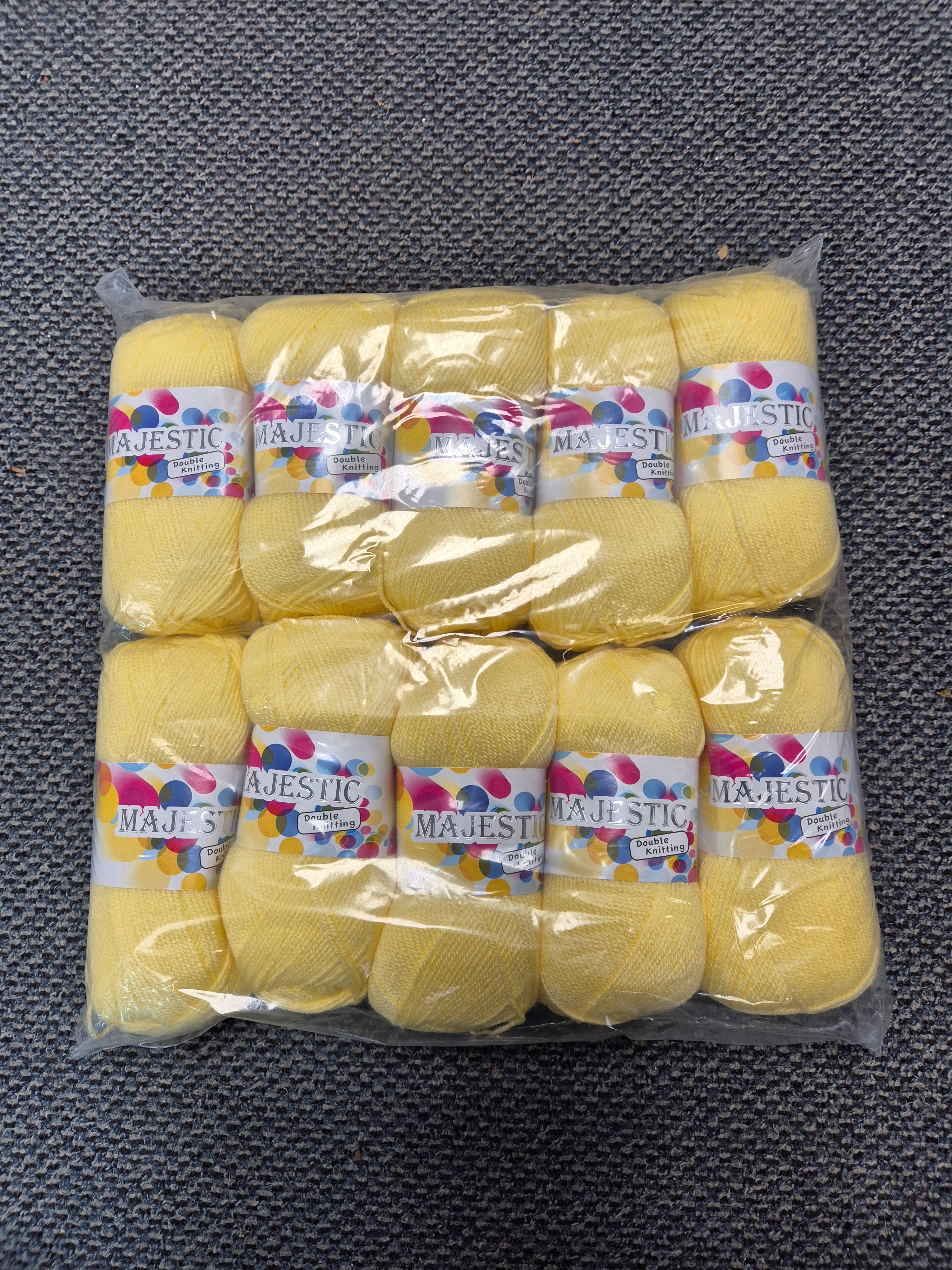 Value Bag DK 10 X 100g Yellow FREE DELIVERY