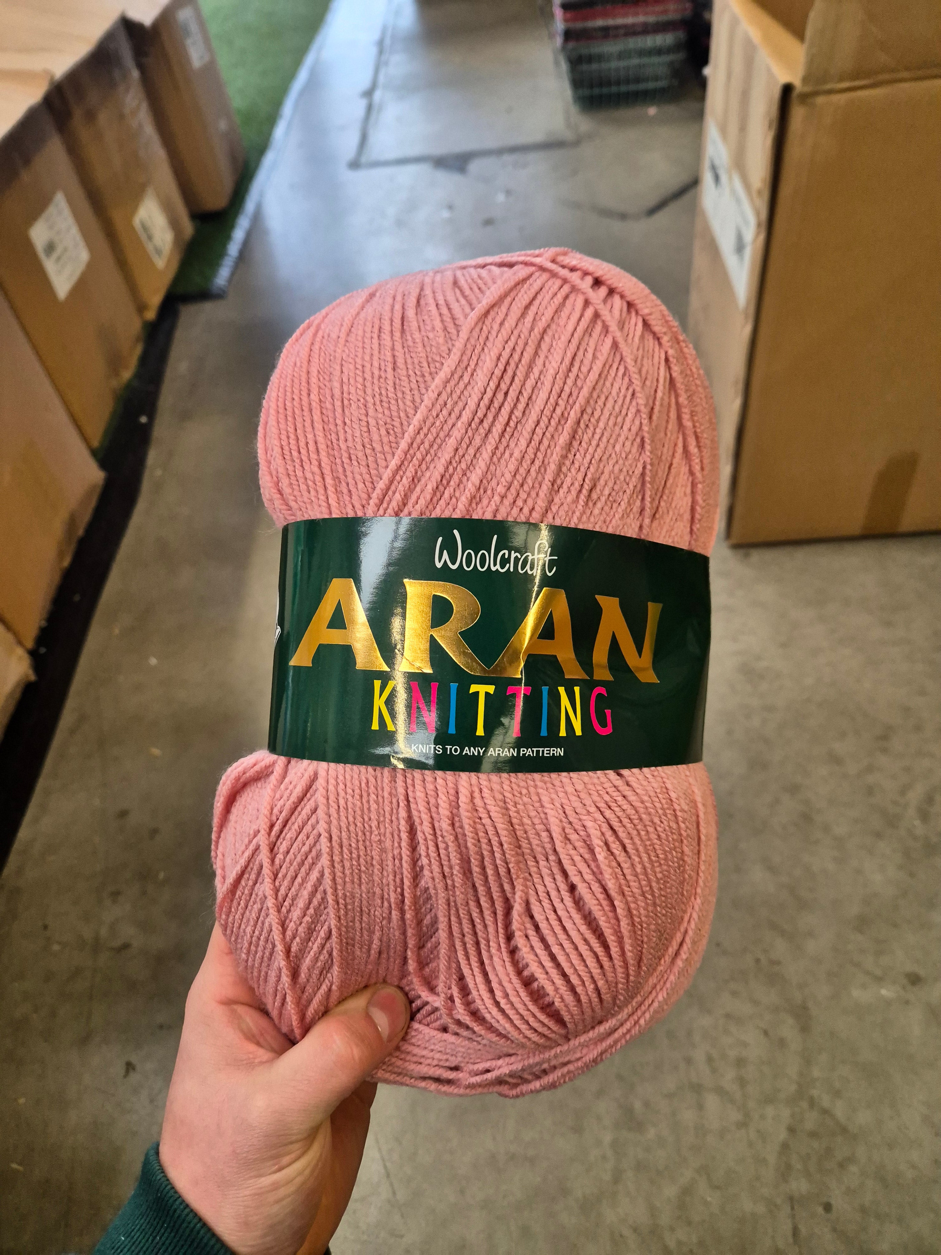 402 400g Woolcraft Aran 100% Acrylic