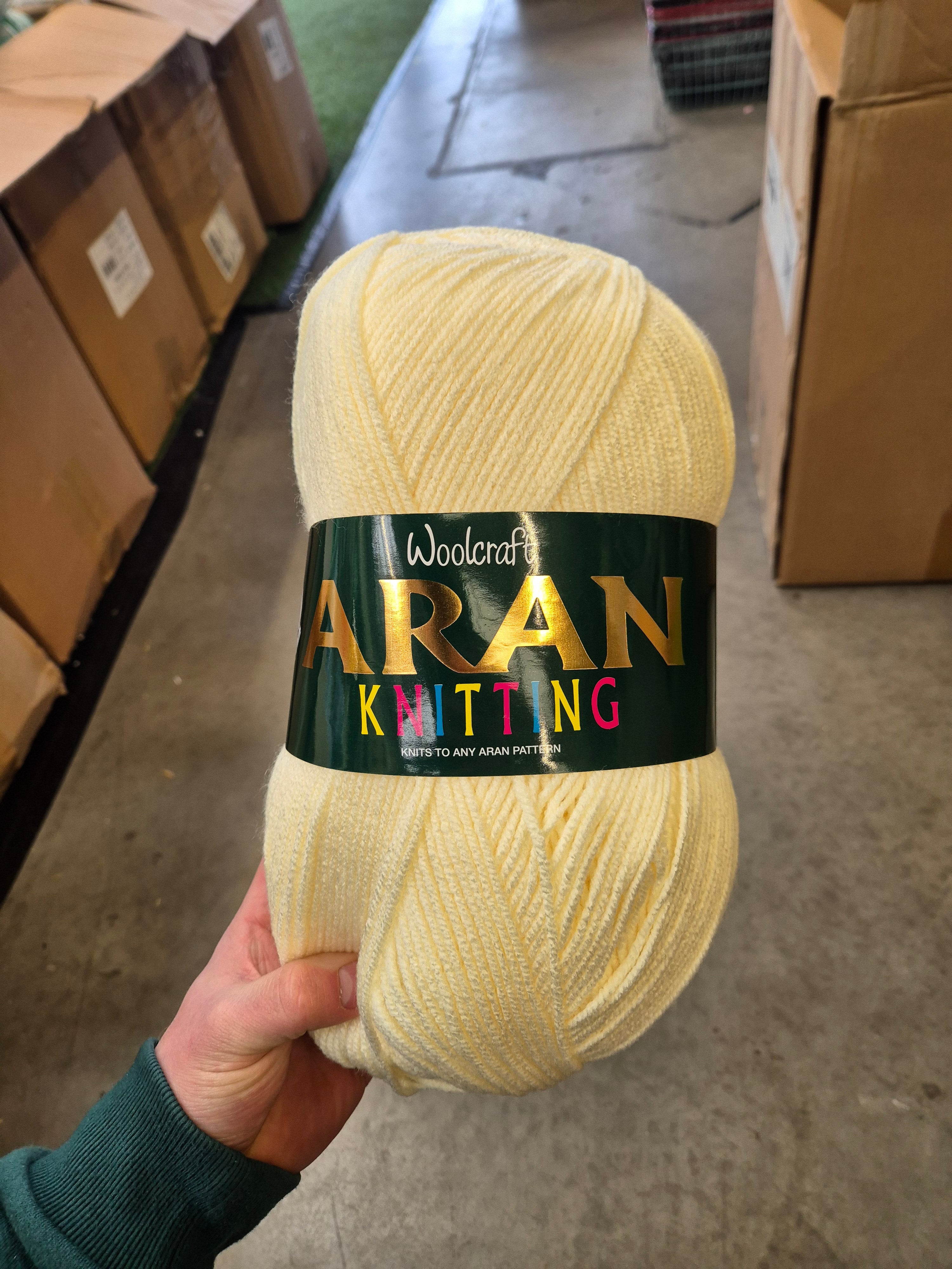 403 400g Woolcraft Aran 100% Acrylic