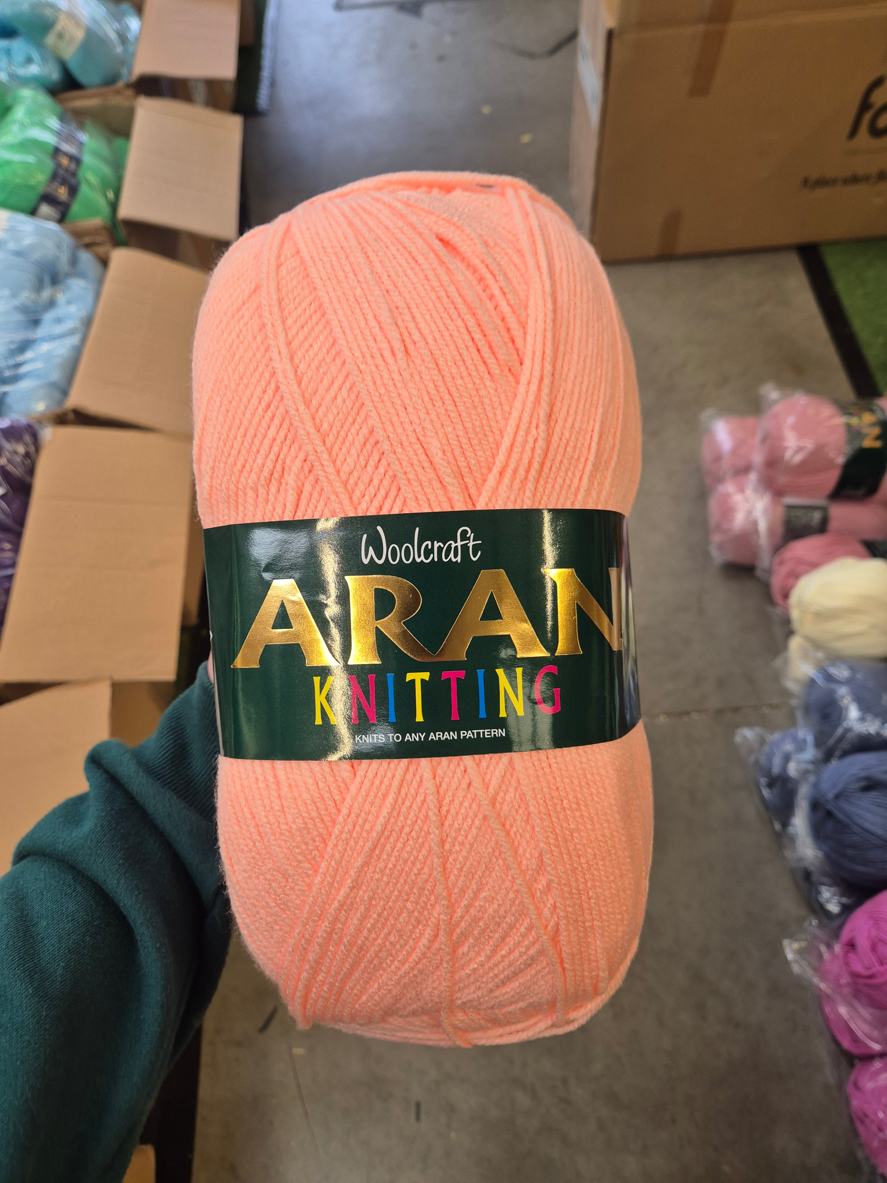 405 400g Woolcraft Aran 100% Acrylic