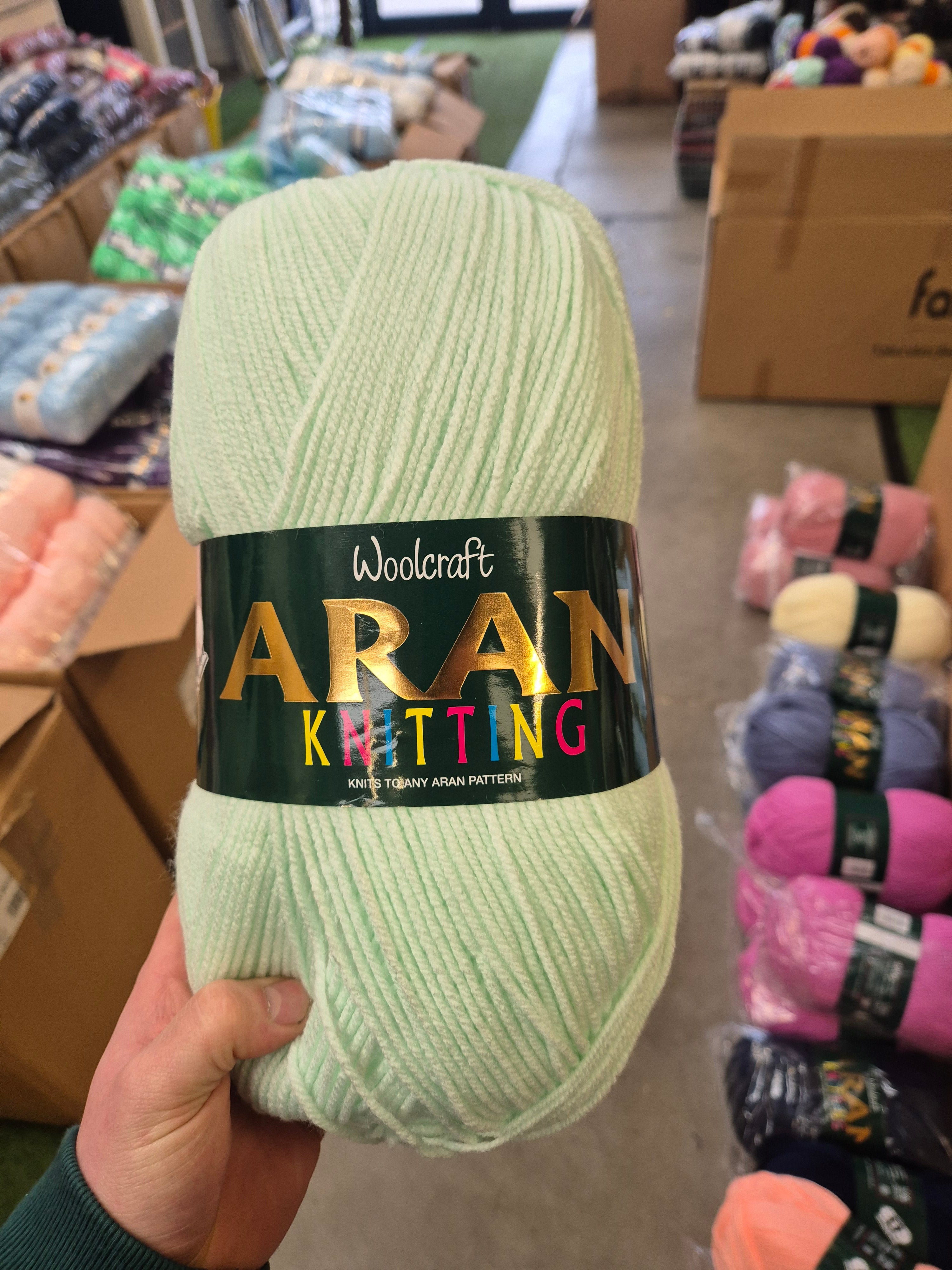460 400g Woolcraft Aran 100% Acrylic