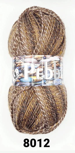 Woolcraft Pebble Chunky 200g 8012