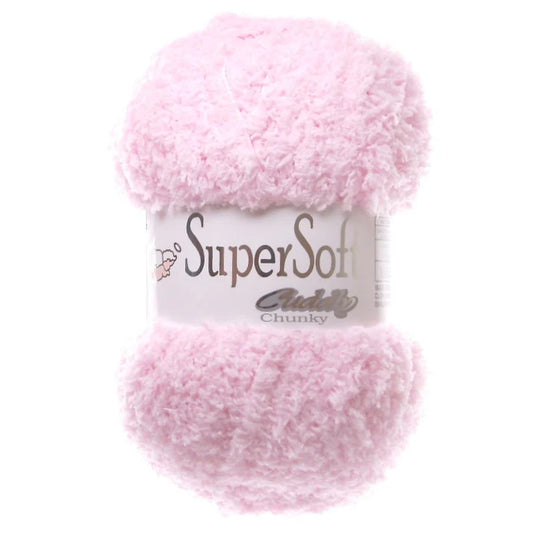 Super soft cudley chunky - PINK 02