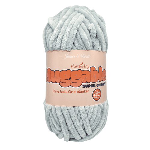 James C Brett Huggable Super Chunky 250g ug07 Grey