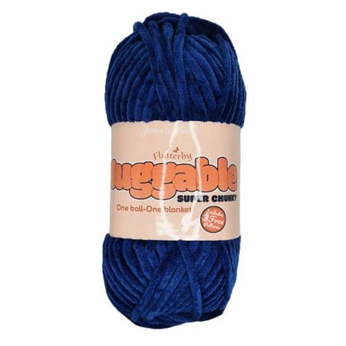 James C Brett Huggable Super Chunky 250g Ug 17 Deep Blue