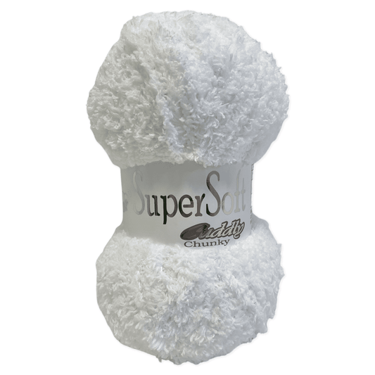 Super soft cudley chunky - WHITE 01