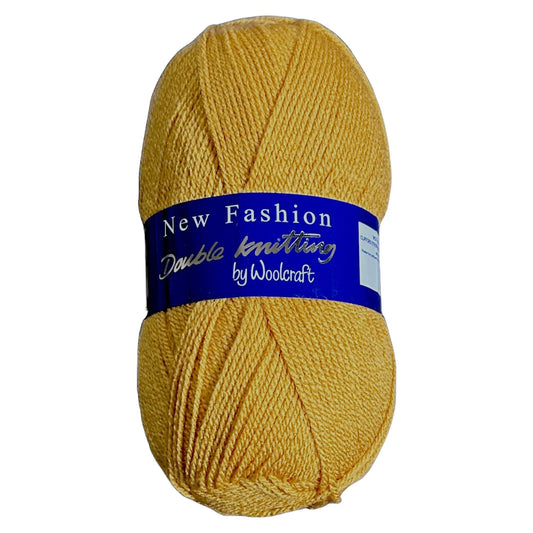 Woolcraft New Fashion DK mustard yellow 140
