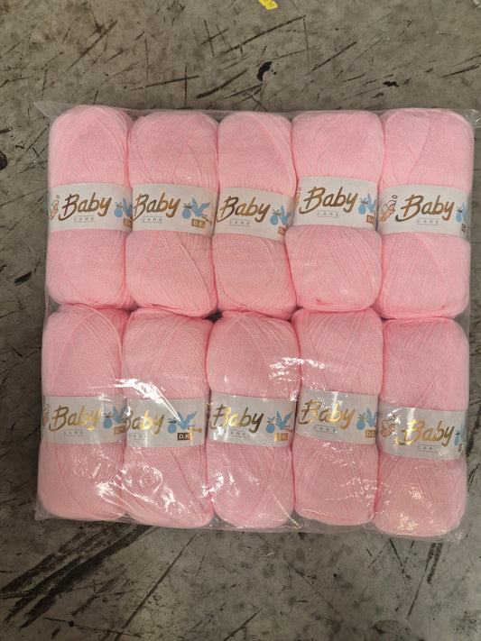 Woolcraft Baby Care Dk Pink Bundle FREE POSTAGE