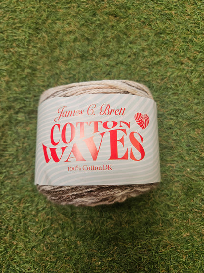 James C Brett Cotton Waves 100% Cotton DK - 100g WV16