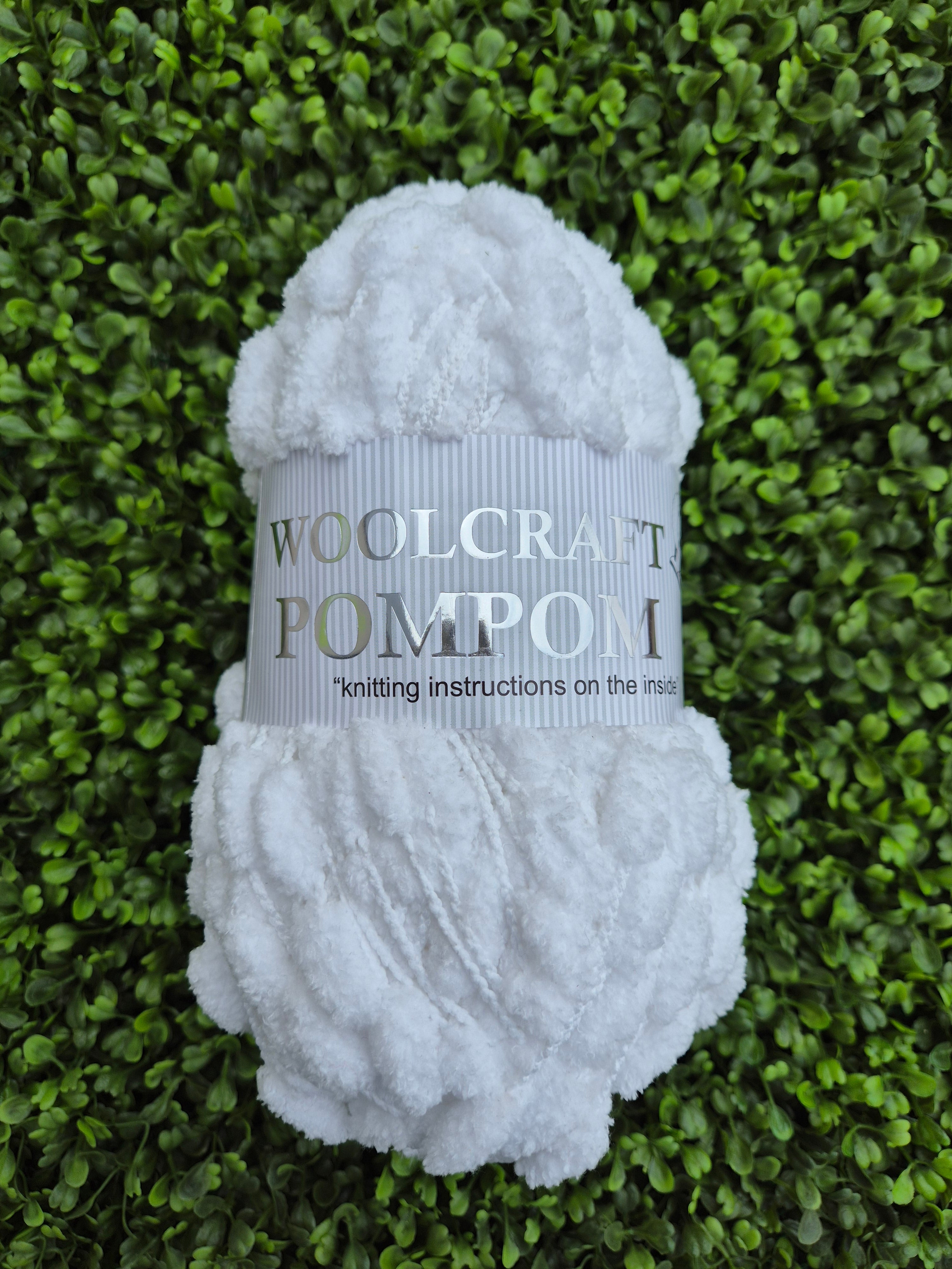 Woolcraft Pompom Shade 06 White