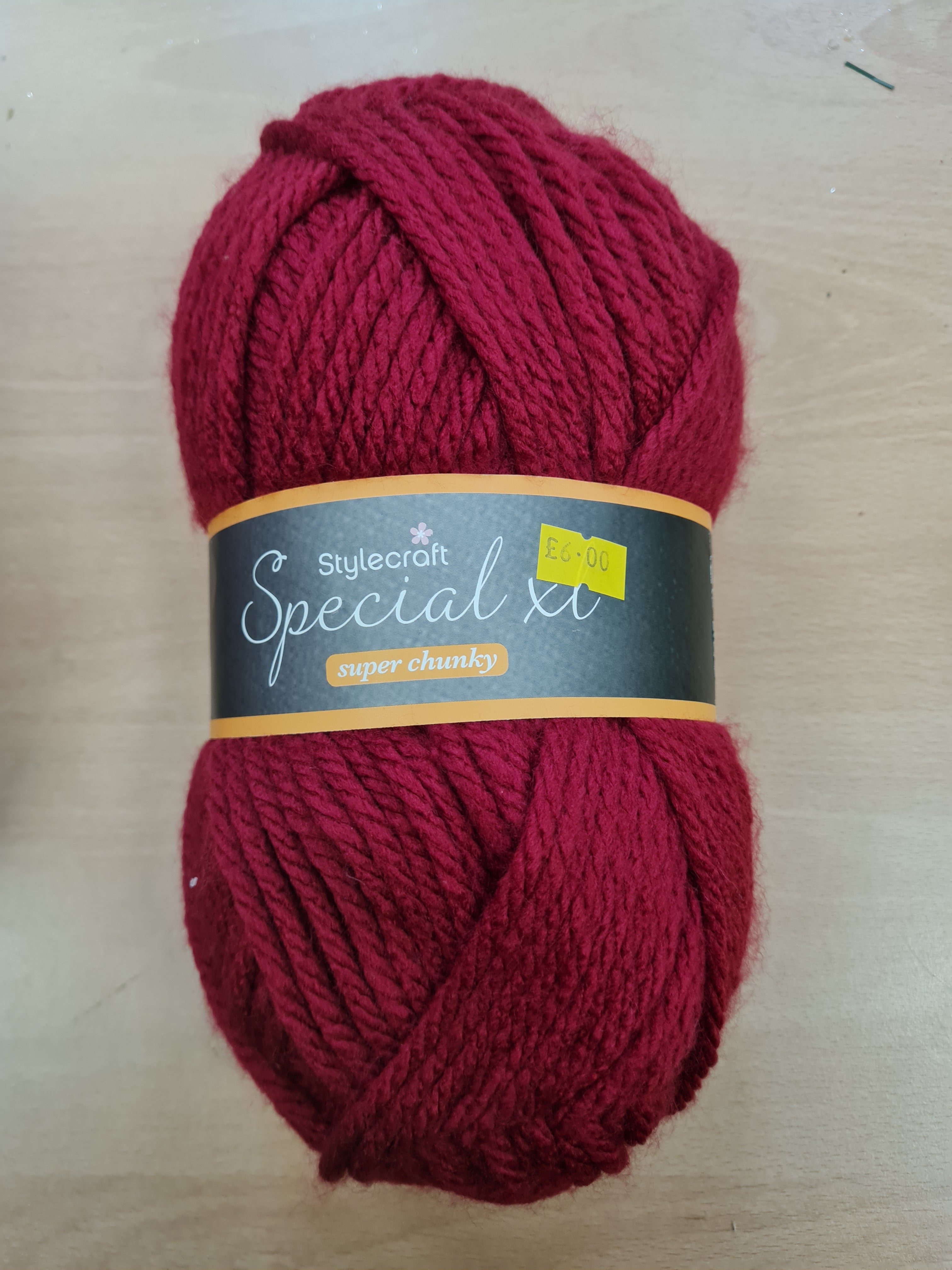 Stylecraft Special XL Super Chunky Wool - 200g Claret