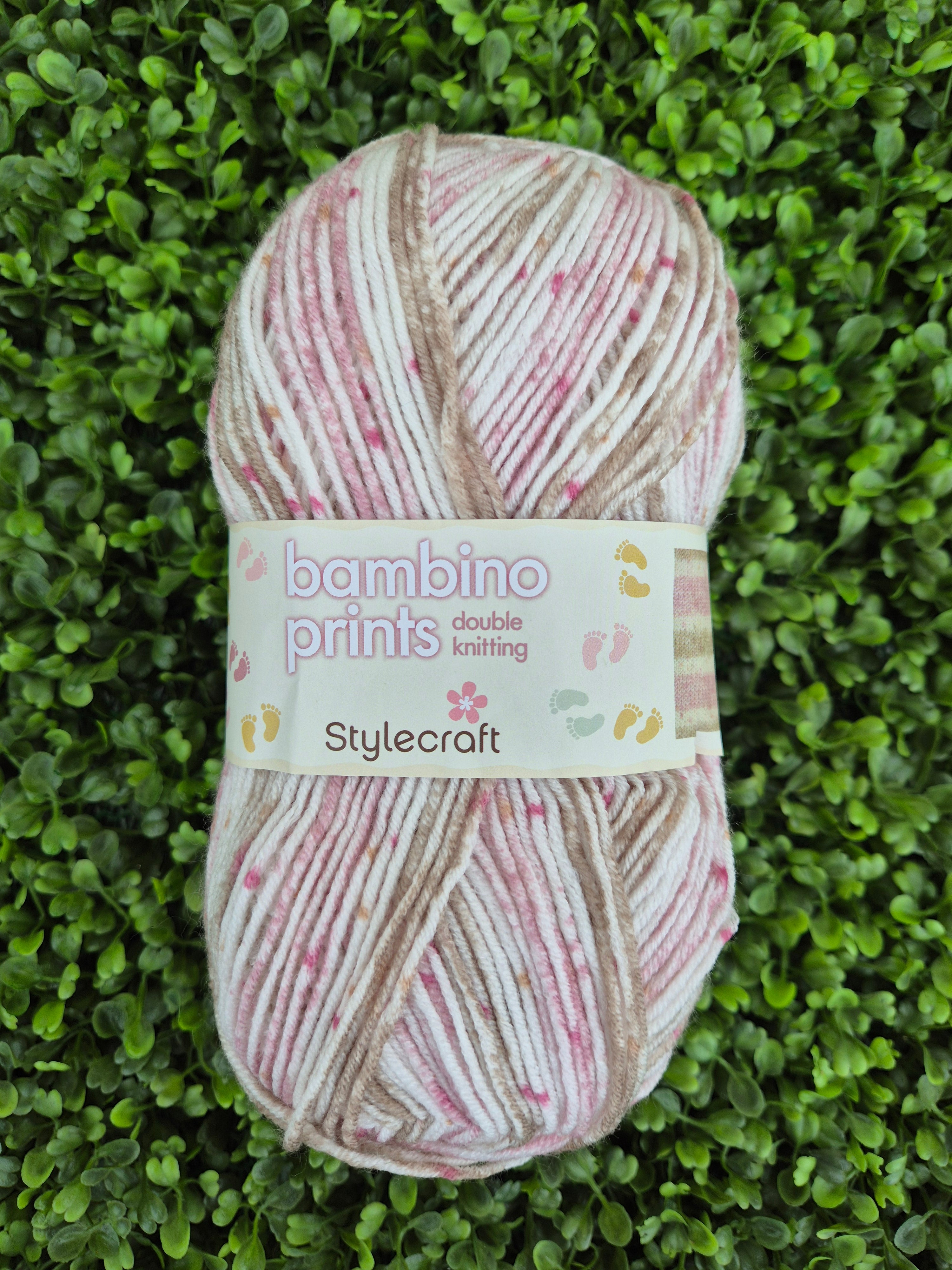 Stylecraft Bambino Prints Shade - 1238 Rag Doll