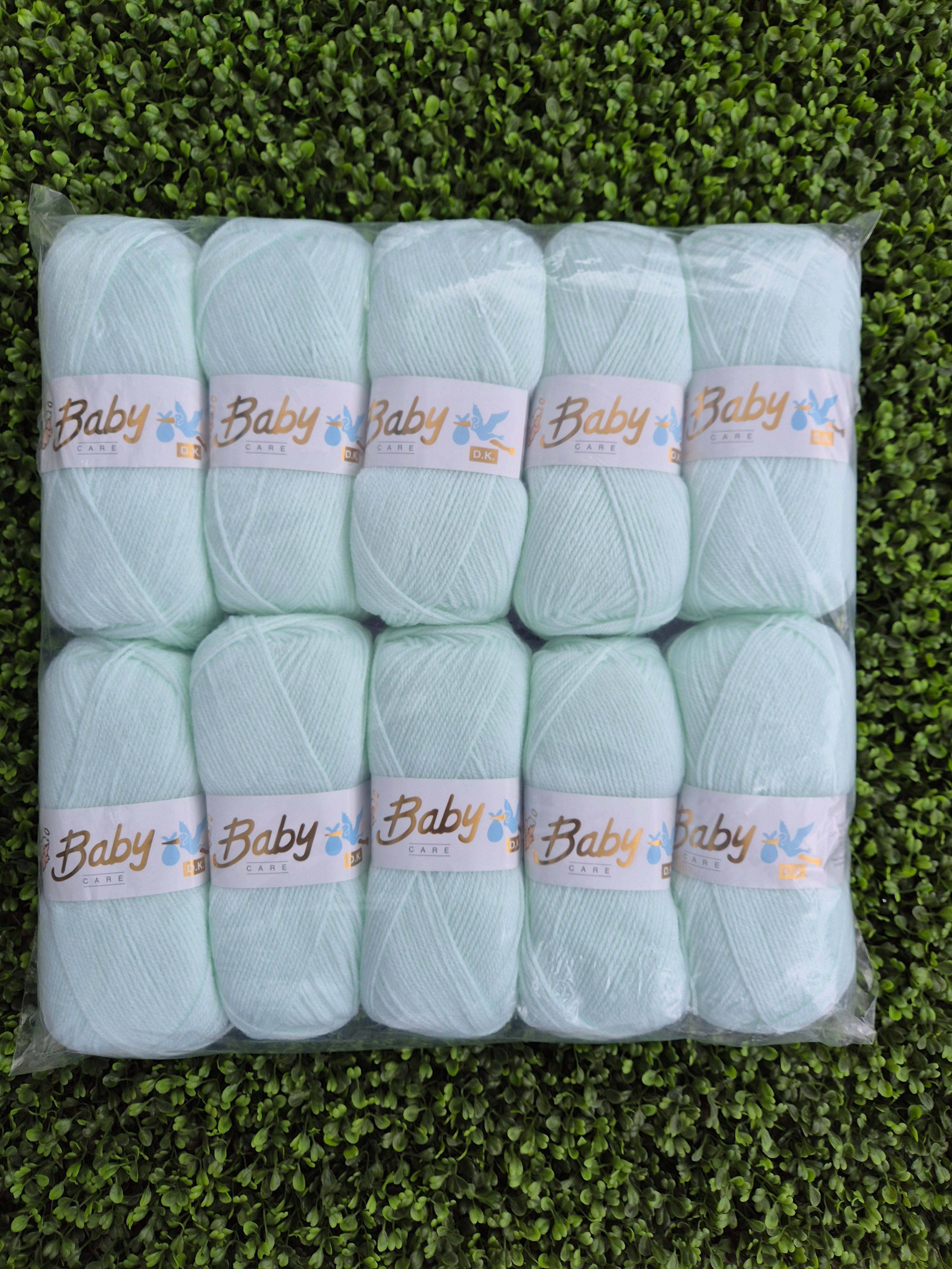 **Free Delivery 10 pack** Woolcraft Baby Dk Baby Mint Green 606