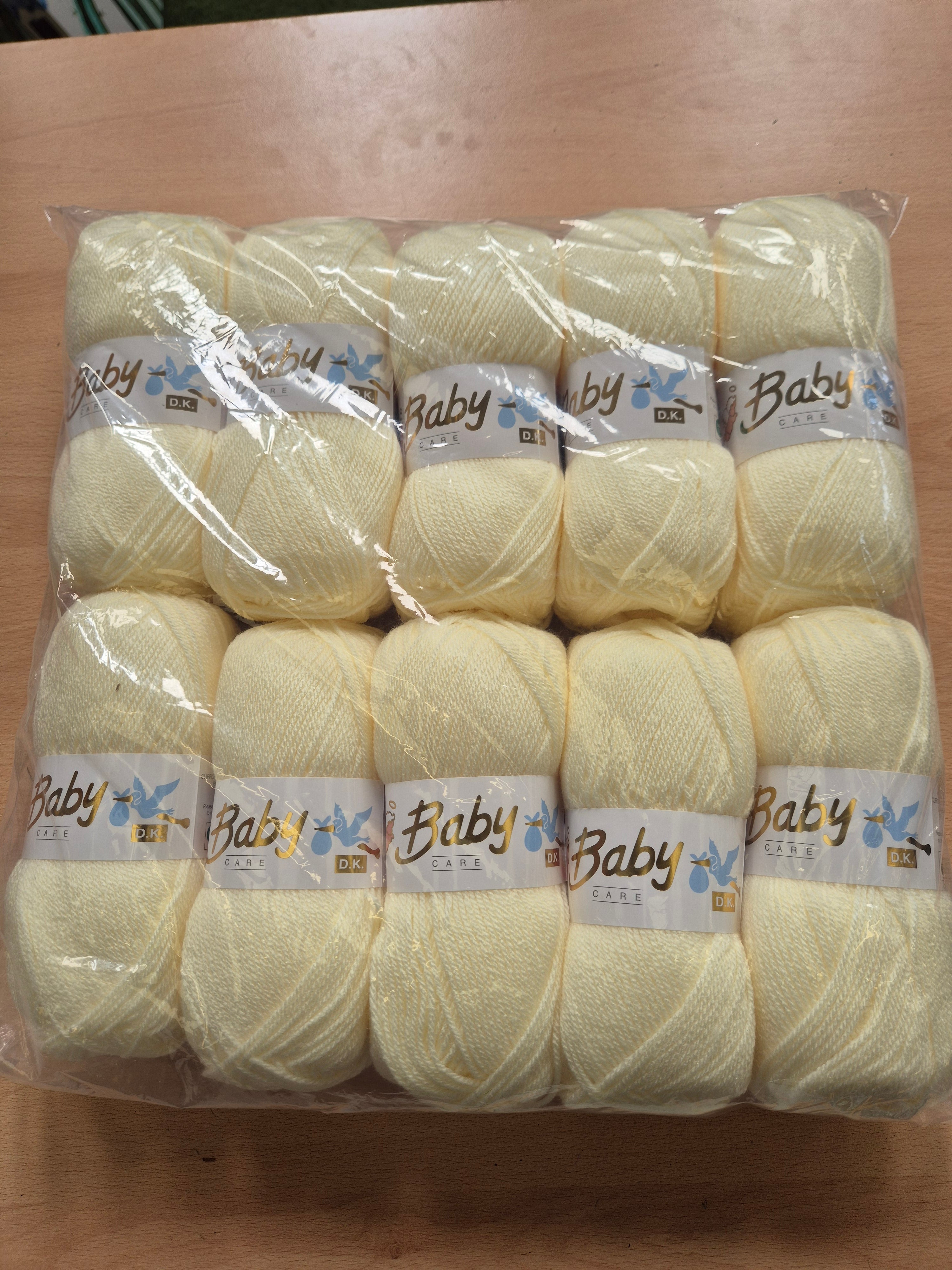 Woolcraft Baby Care Dk Lemon Bundle FREE POSTAGE