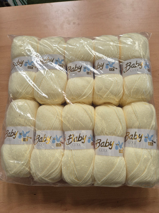 Woolcraft Baby Care Dk Lemon Bundle FREE POSTAGE
