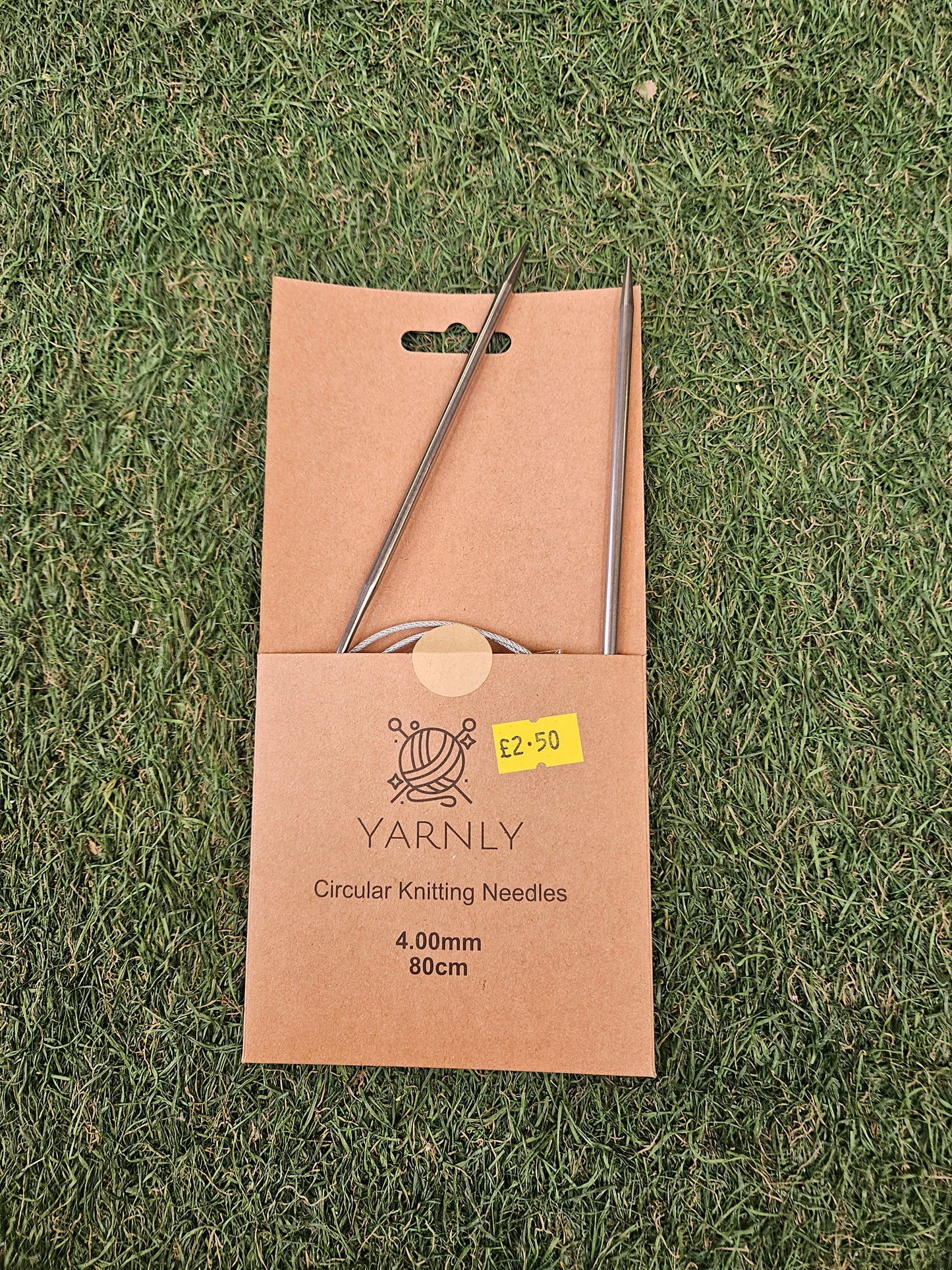 Yarnly Circular Knitting Needles 4mm, 80cm