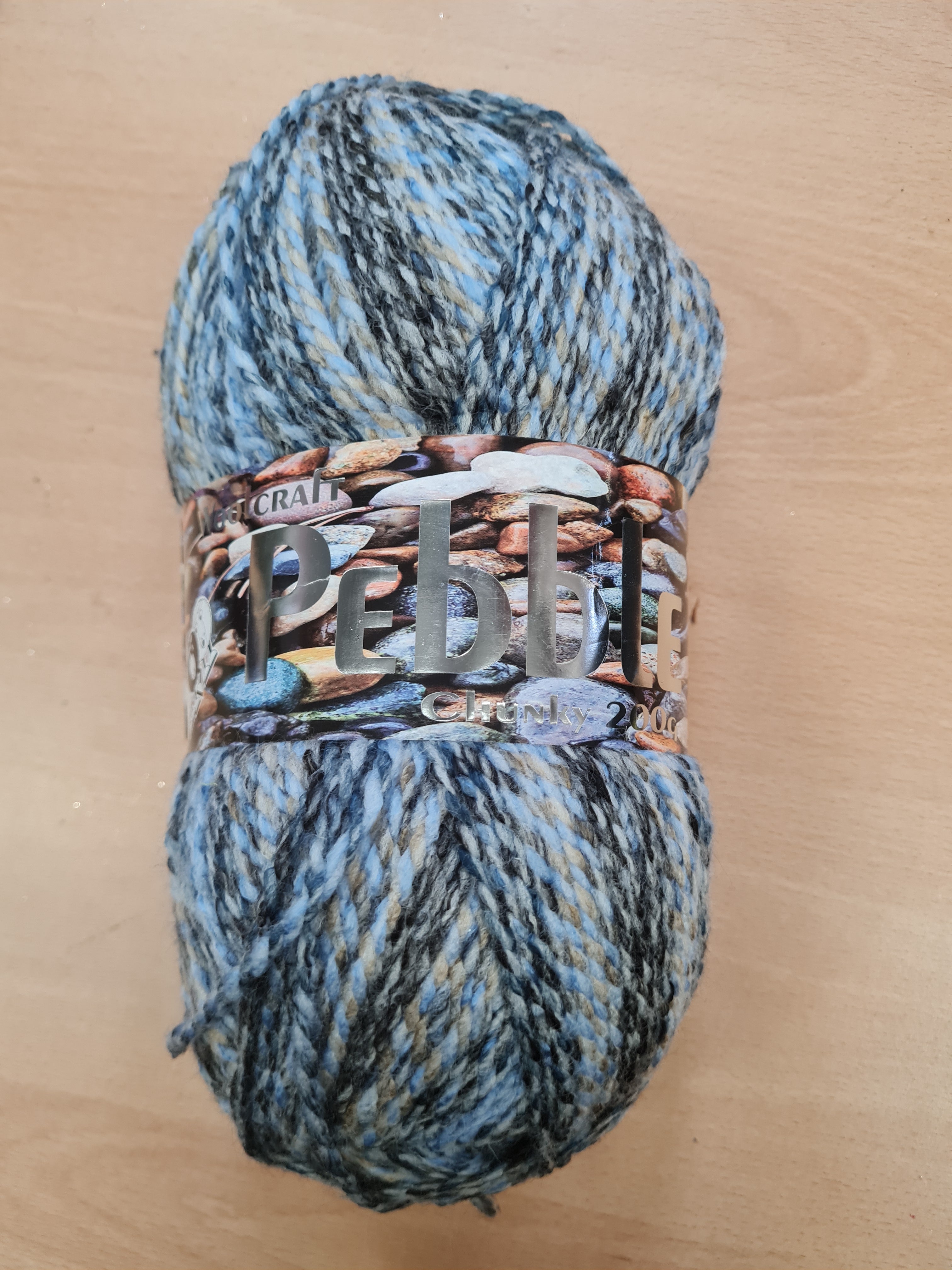 Woolcraft Pebble Chunky 200g Wool (Shade 8076)
