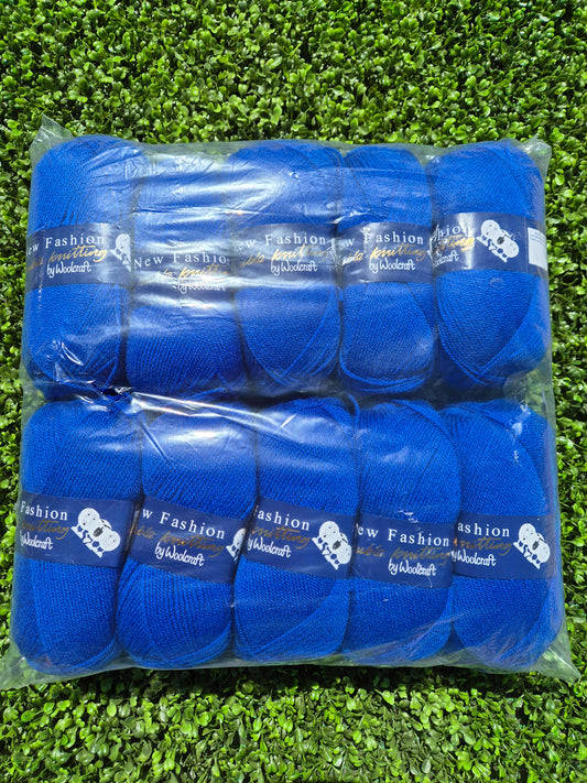 Special Offer INCLUDING POSTAGE - 10 x 100g New Fashion Double Knit Royal 622