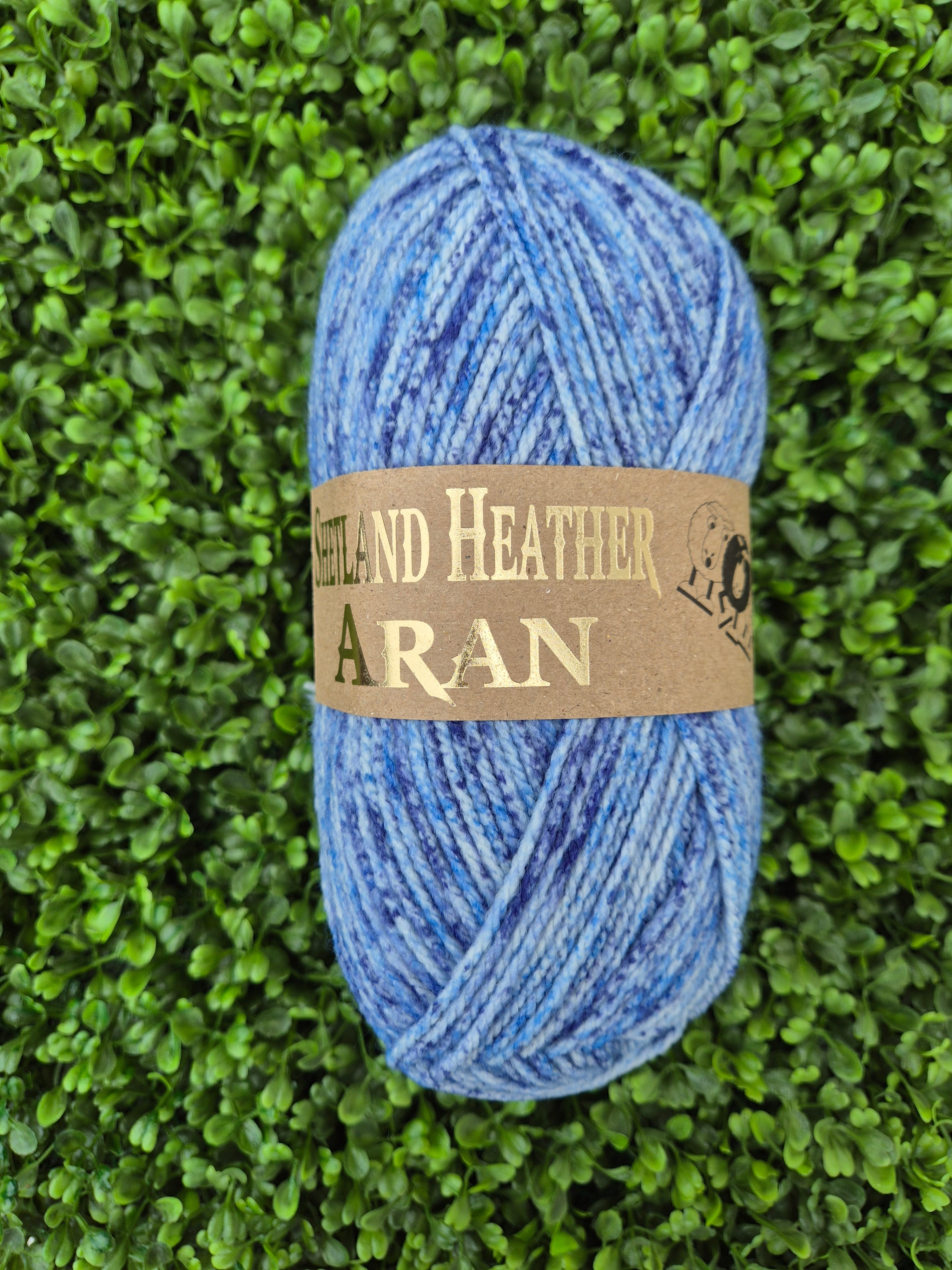 Woolcraft Shetland Heather Aran Shade 44