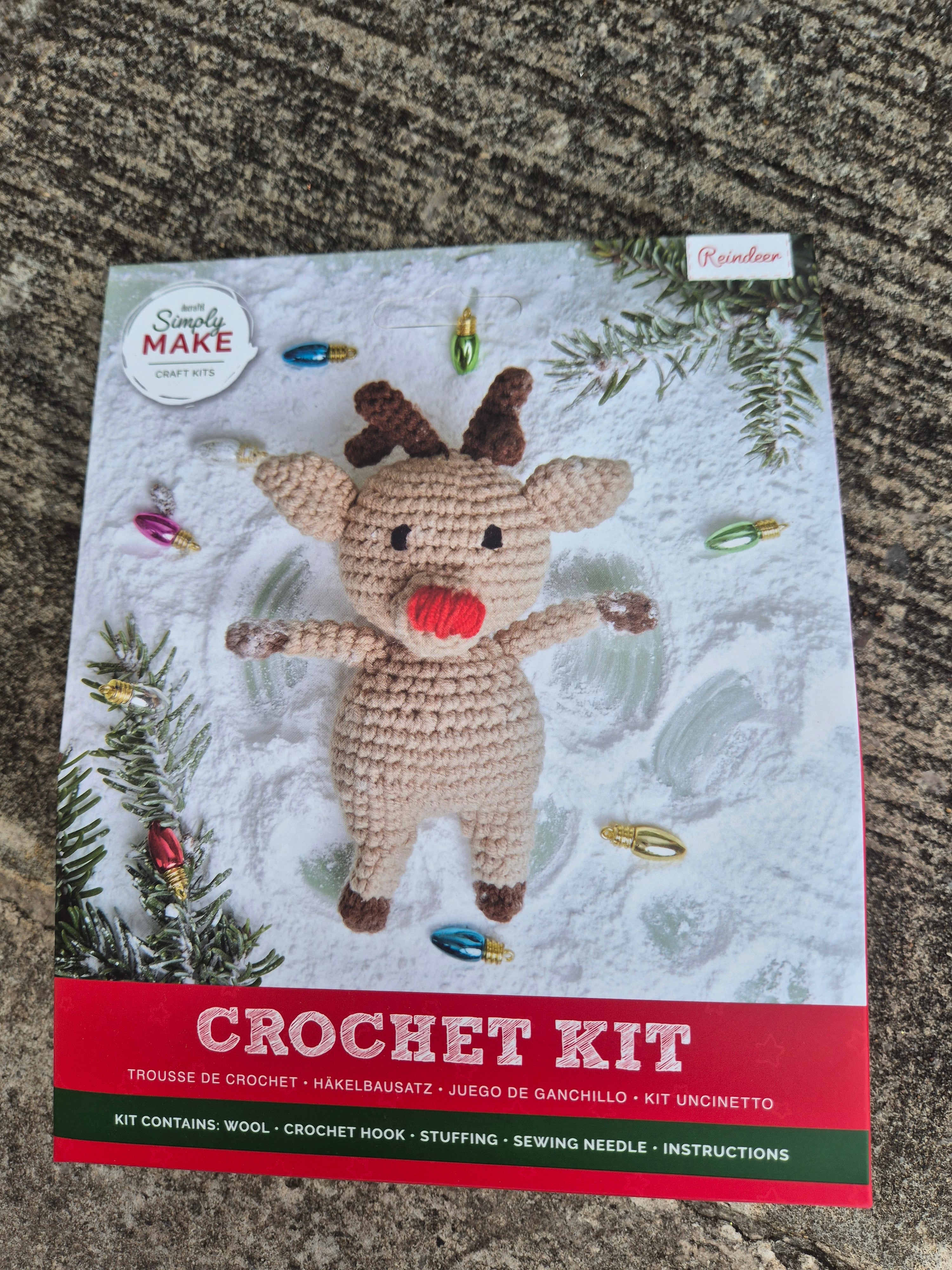 Crochet Kit Rudolph Edition