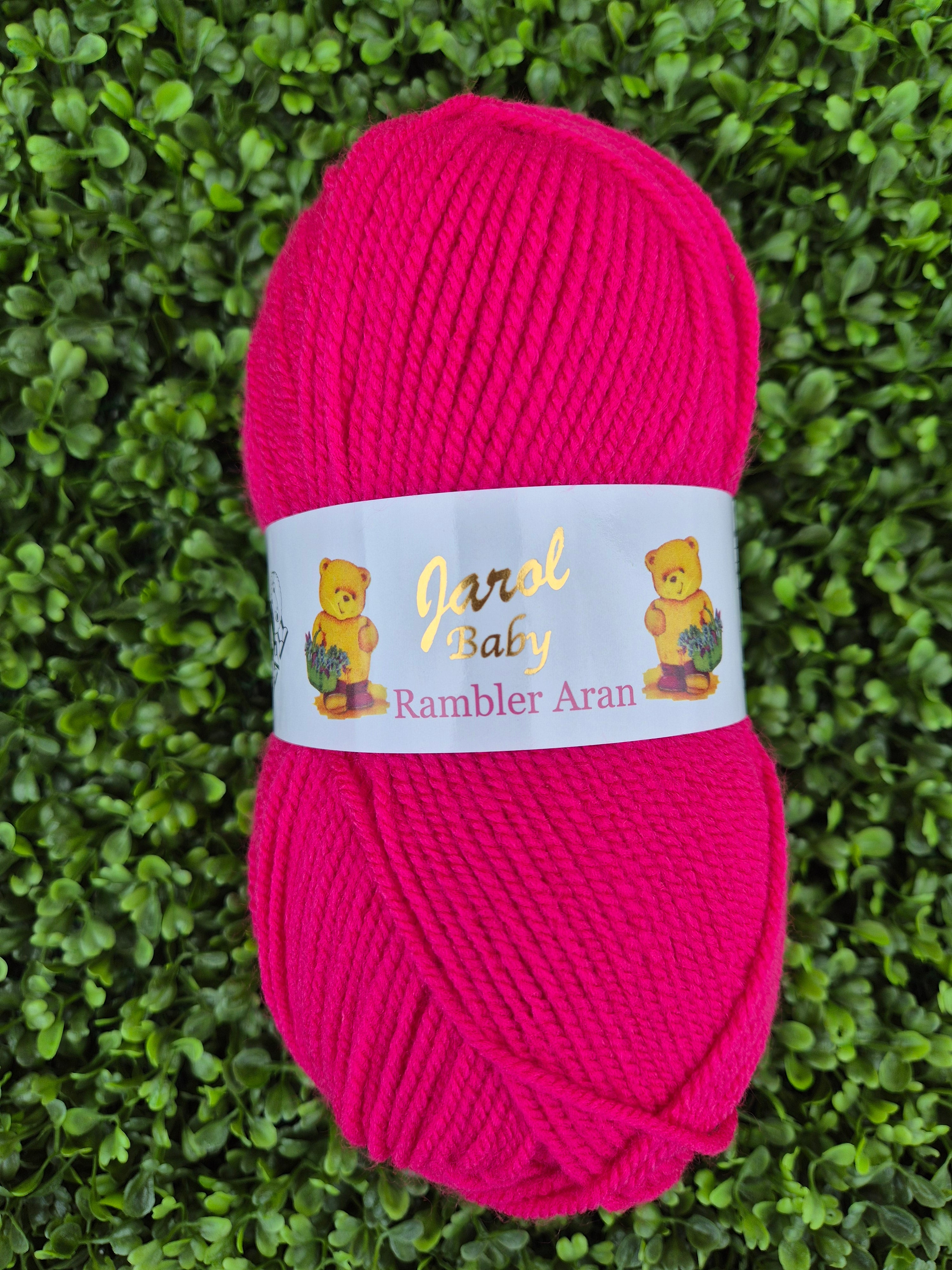 Jarol Baby Rambler Aran 100g Shade 4323 Fushia