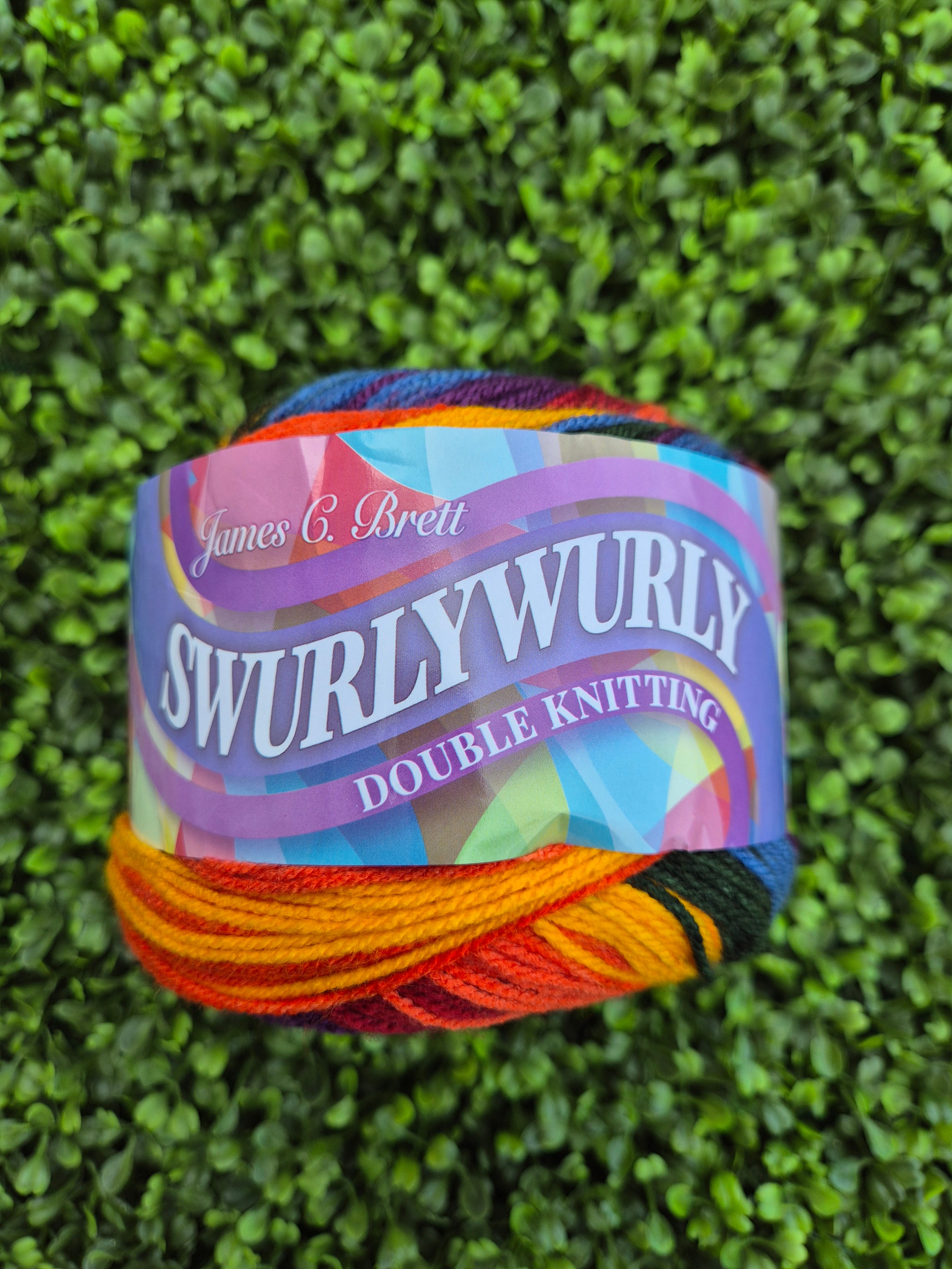 James C Brett Swurlywurly DK SRL10 Autumn Notes
