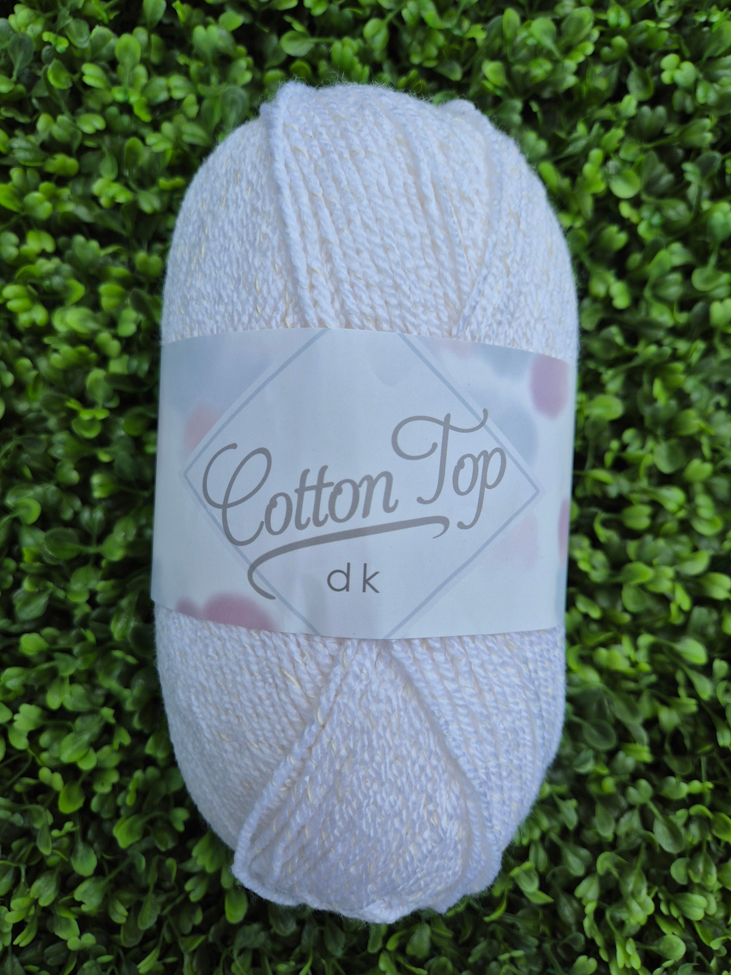 King Cole Cotton Top DK - White 4215