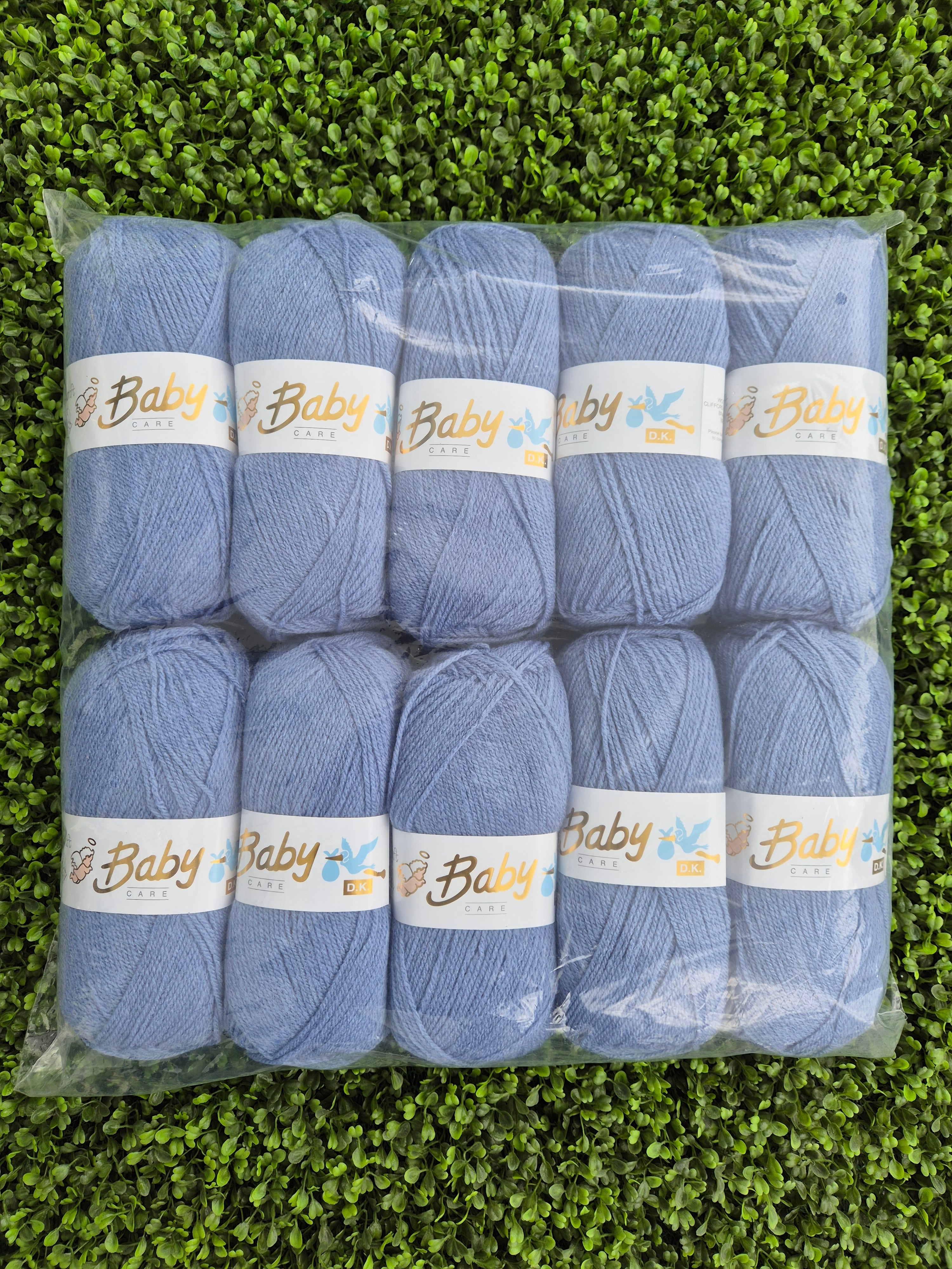**Free Delivery 10 pack** Woolcraft Baby Dk Baby Denim Blue 610