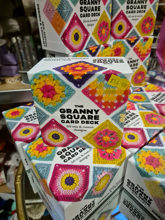 Granny sqaure card deck