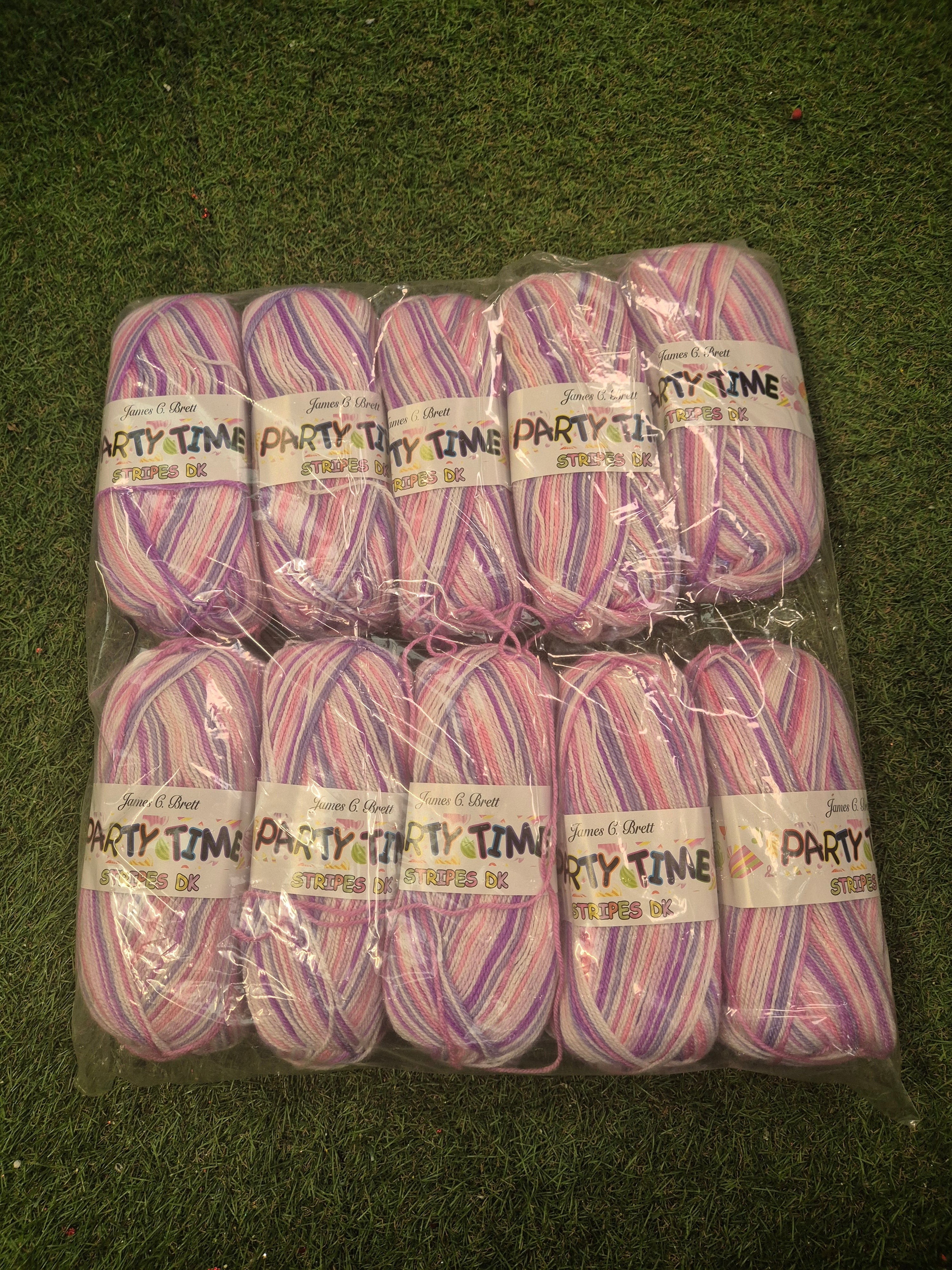 Bulk Sale Party Time Stripes FREE DELIVERY pts07