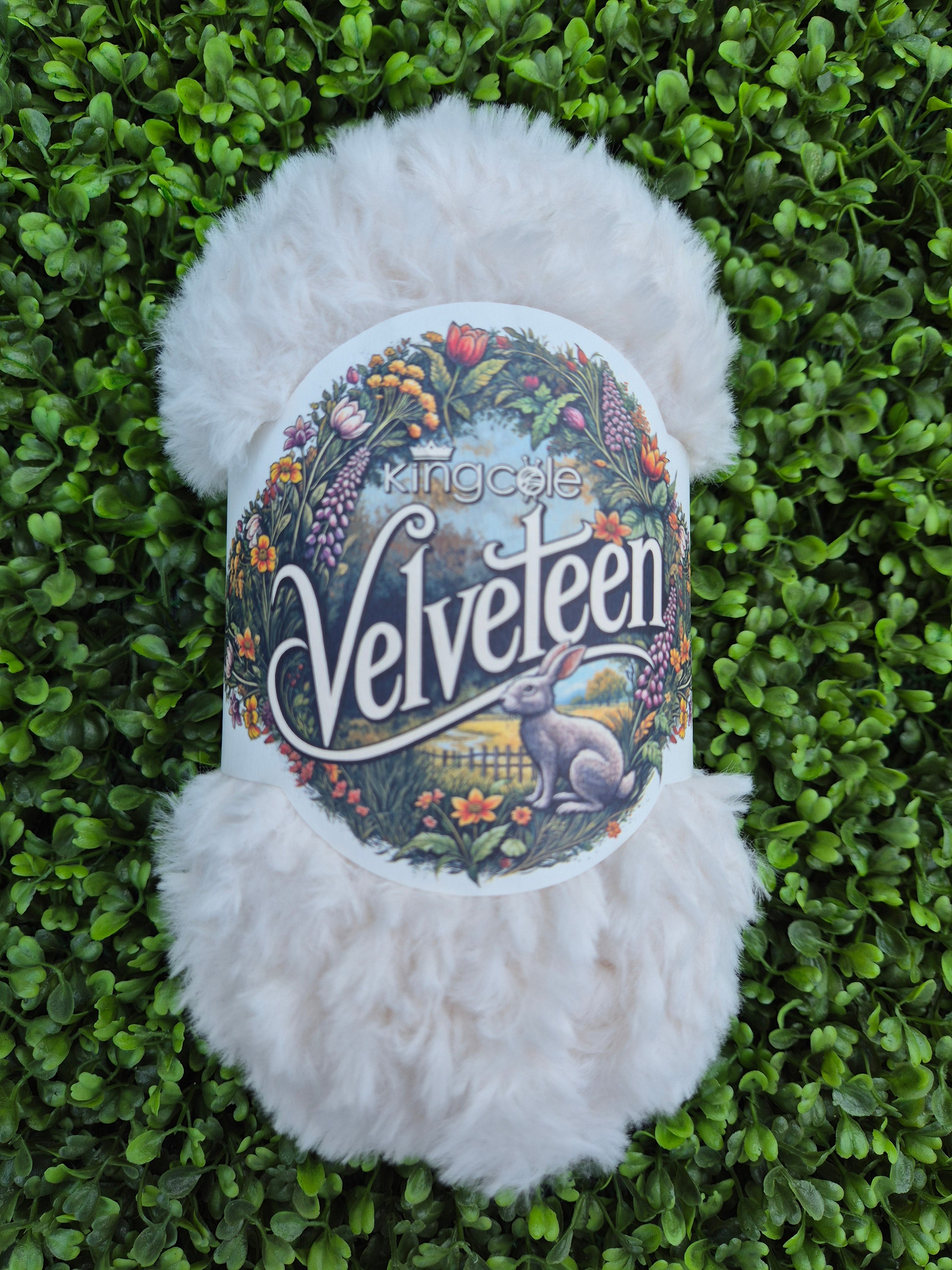 King Cole Velveteen - Velveteen Snow 6120