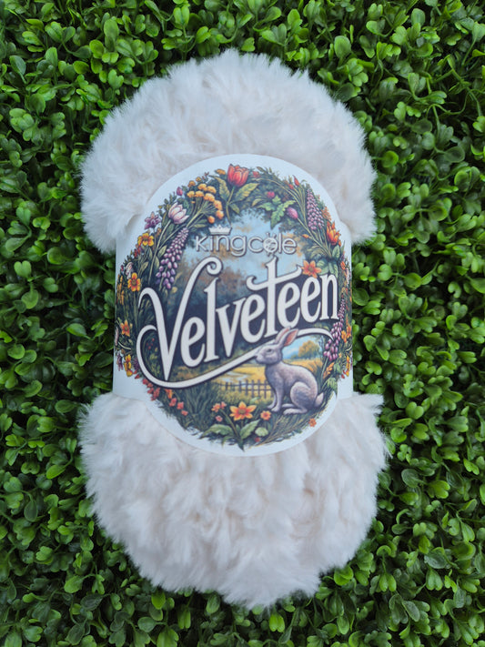 King Cole Velveteen - Velveteen Snow 6120