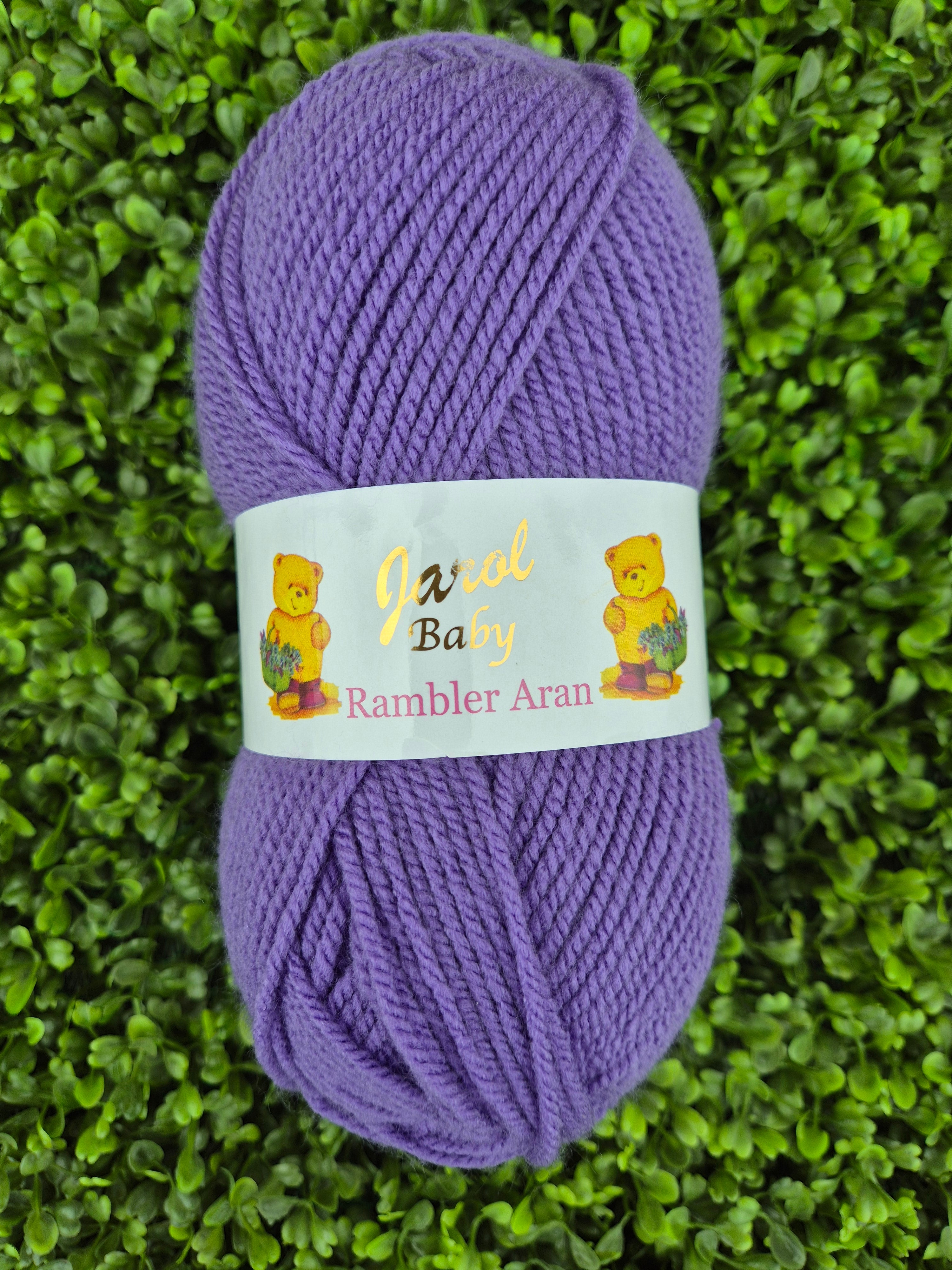 Jarol Baby Rambler Aran 100g Shade 4321 Purple