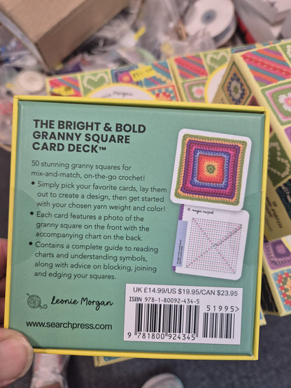 Leonie Morgan 'The Bright And Bold' Granny Square Card Deck