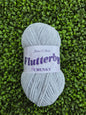 James C Brett Flutterby Chunky B29 Silver
