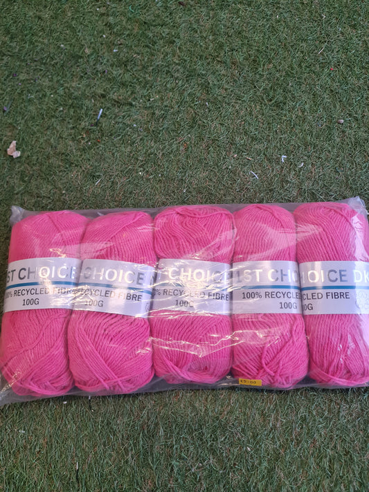 5x First Choice DK 100g Wool - 1704