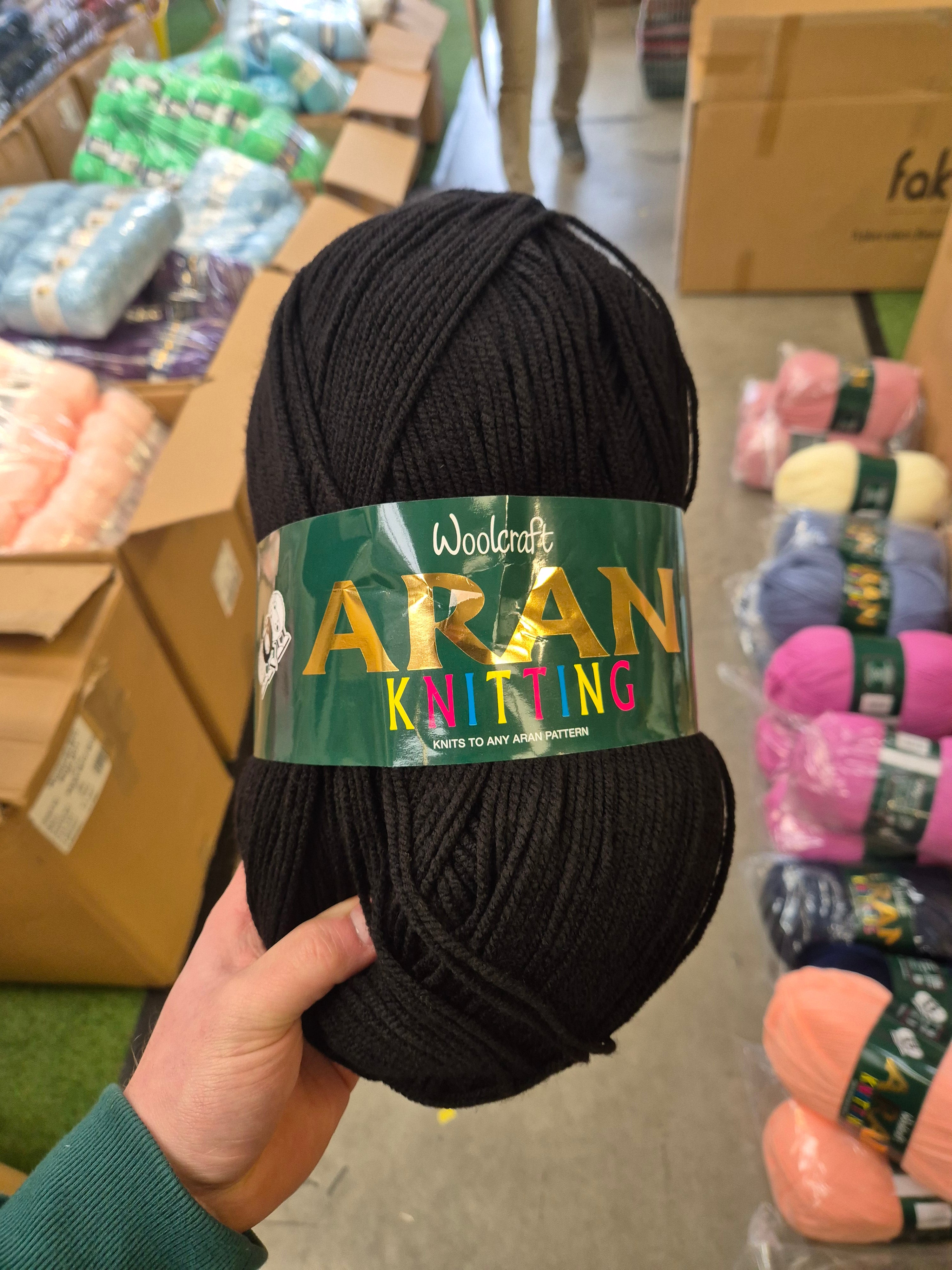 493 400g Woolcraft Aran 100% Acrylic