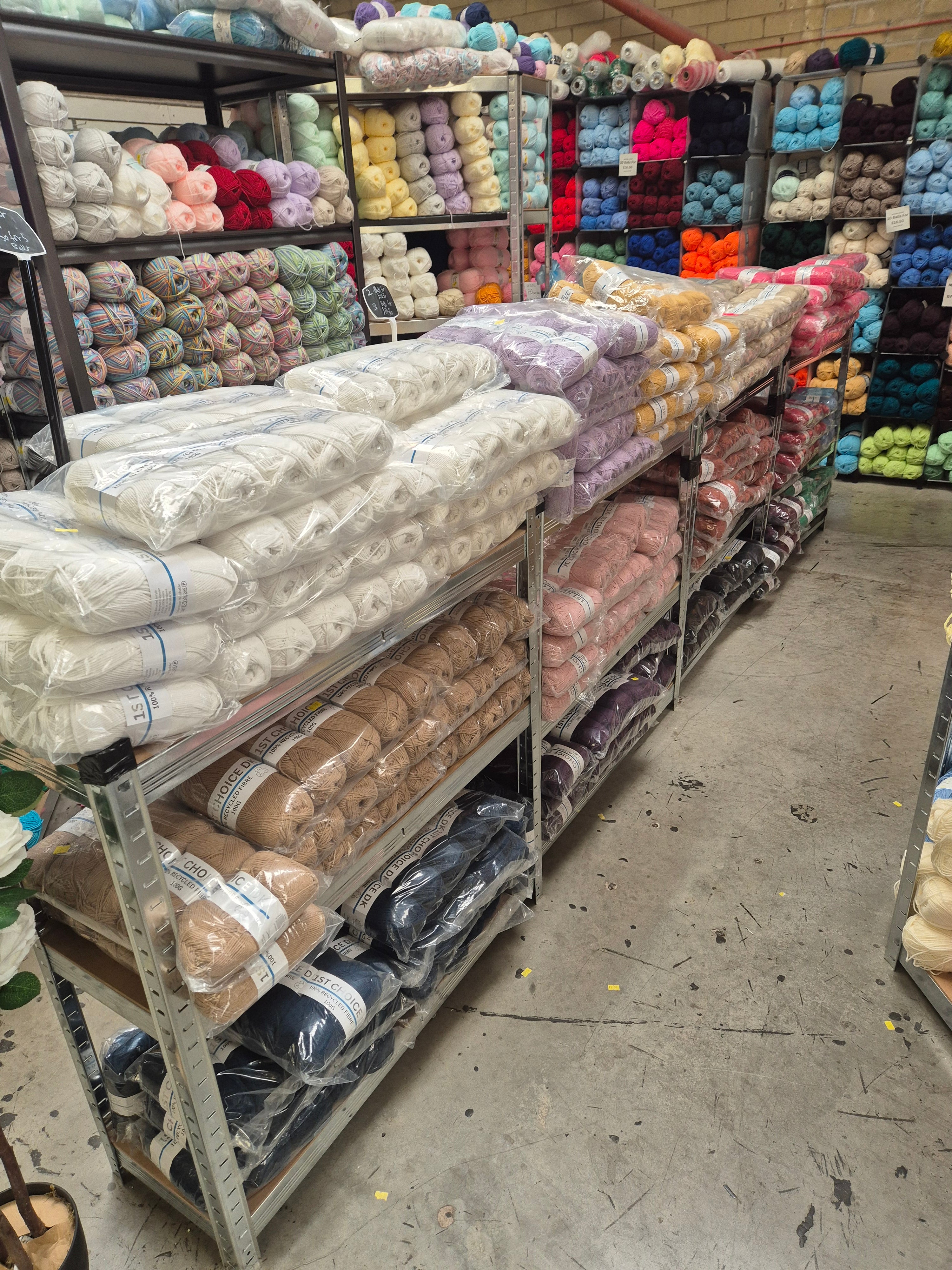 1st Choice Recyled Fibre 15 x 100g Bundle (Please call Us To Choose Your Colours)