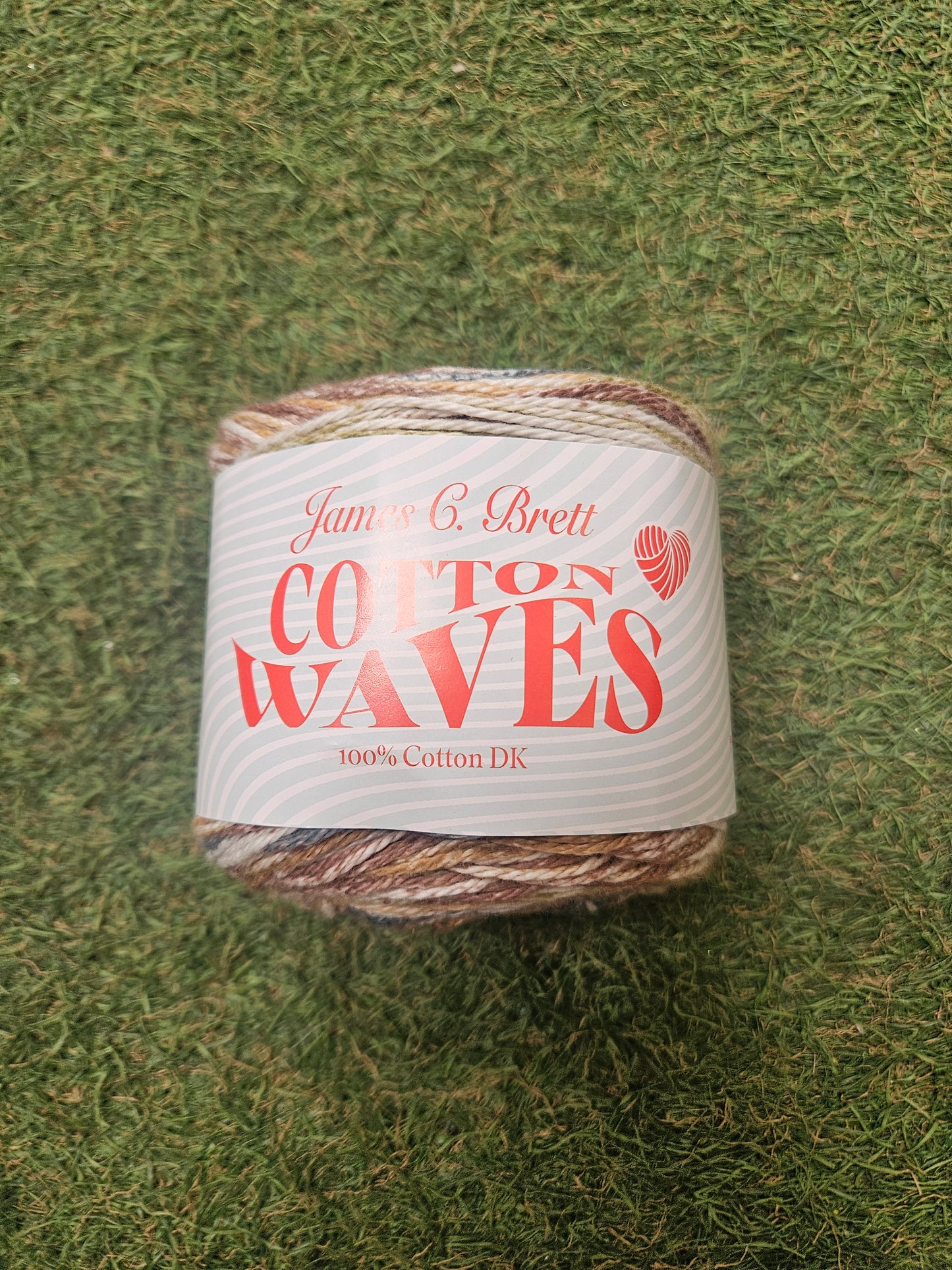 James C Brett Cotton Waves 100% Cotton DK - 100g WV07