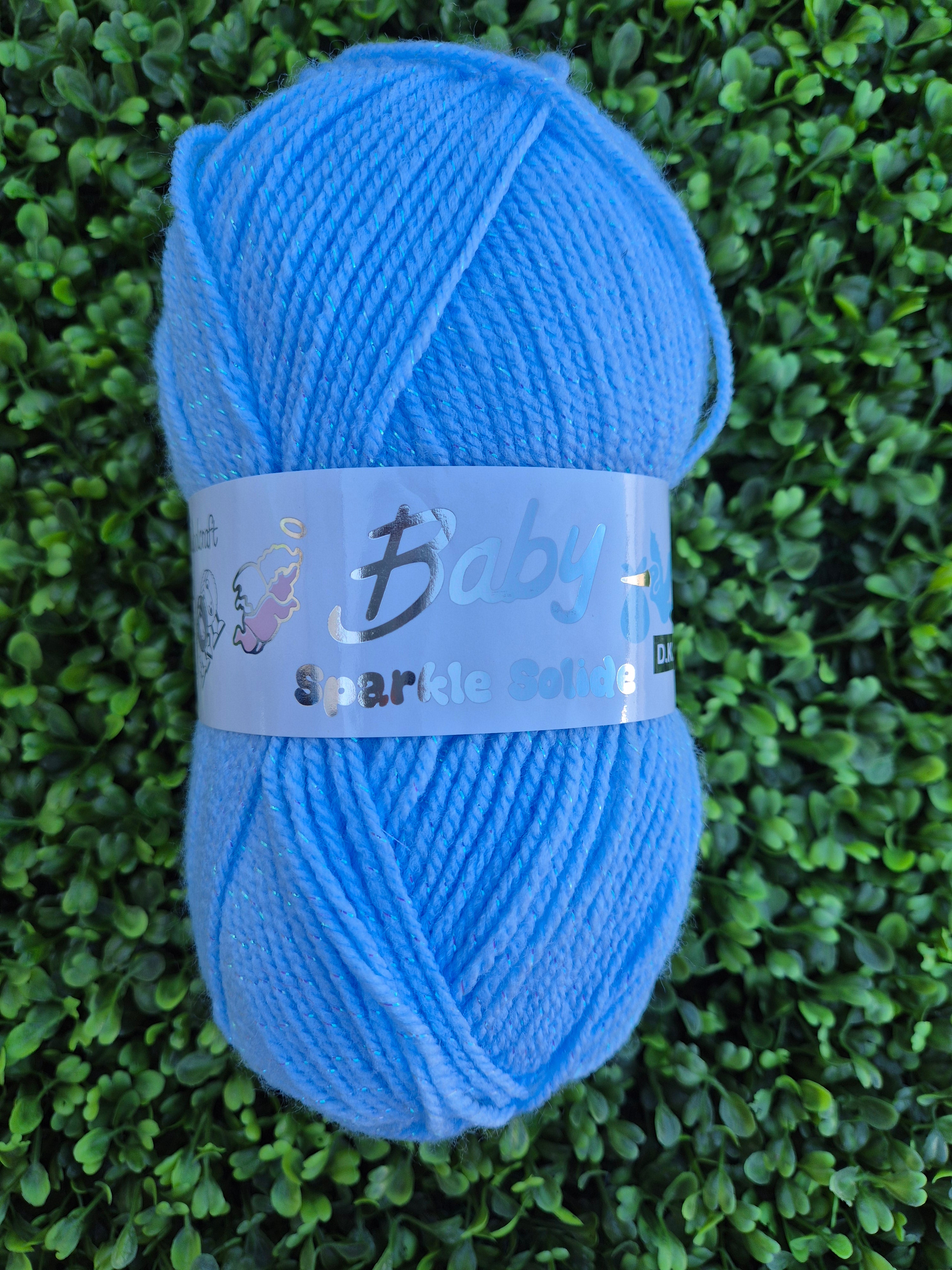 Woolcraft Baby Sparkle Solide DK Blue 7239